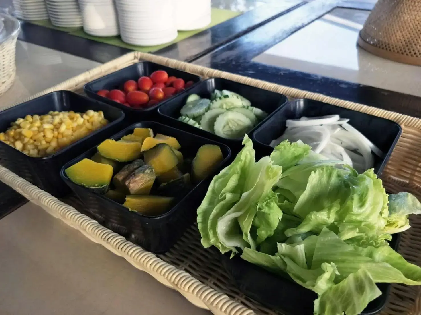 Buffet breakfast in Nakakiri Resort & Spa Buffet breakfast in Nakakiri Resort & Spa