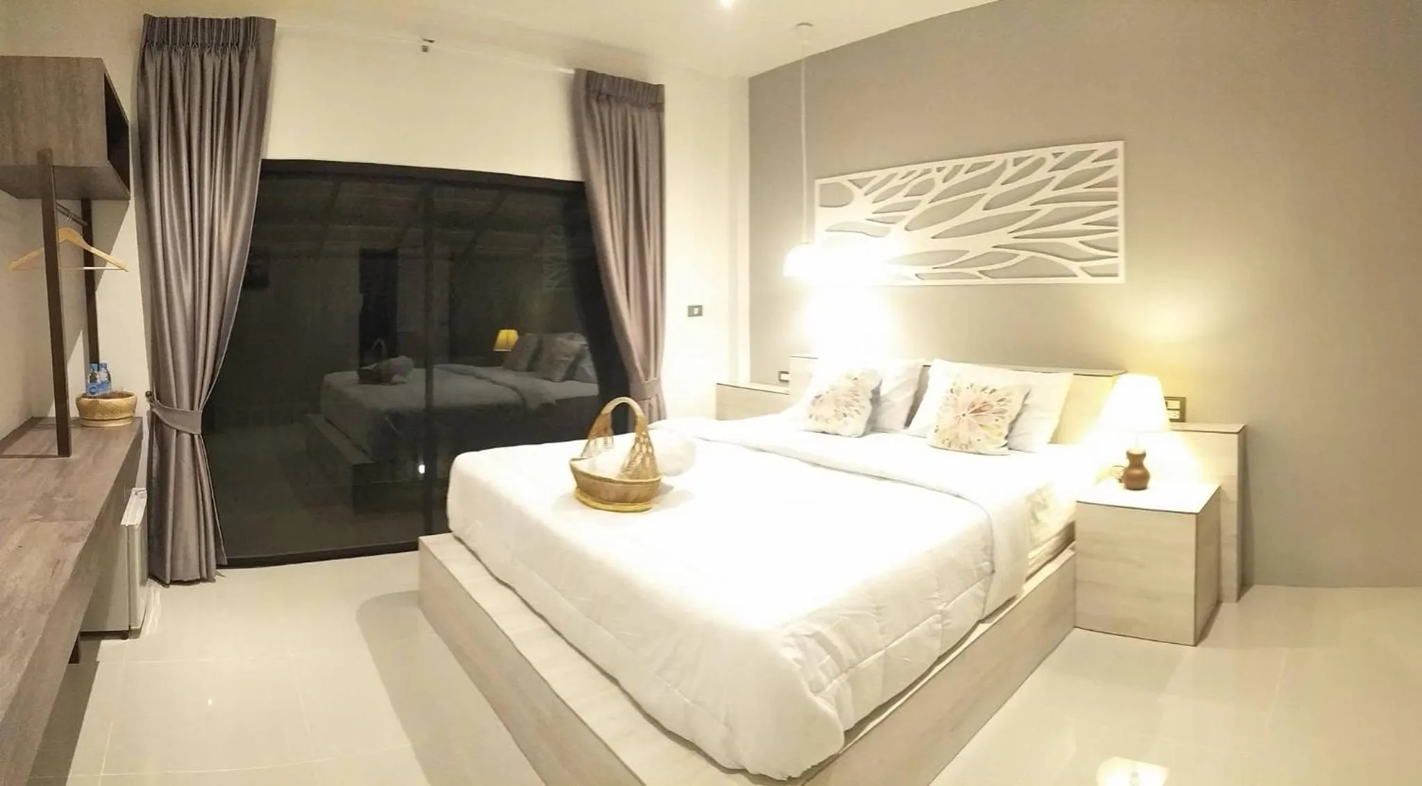 Bed in Suwi Coco Ville Resort