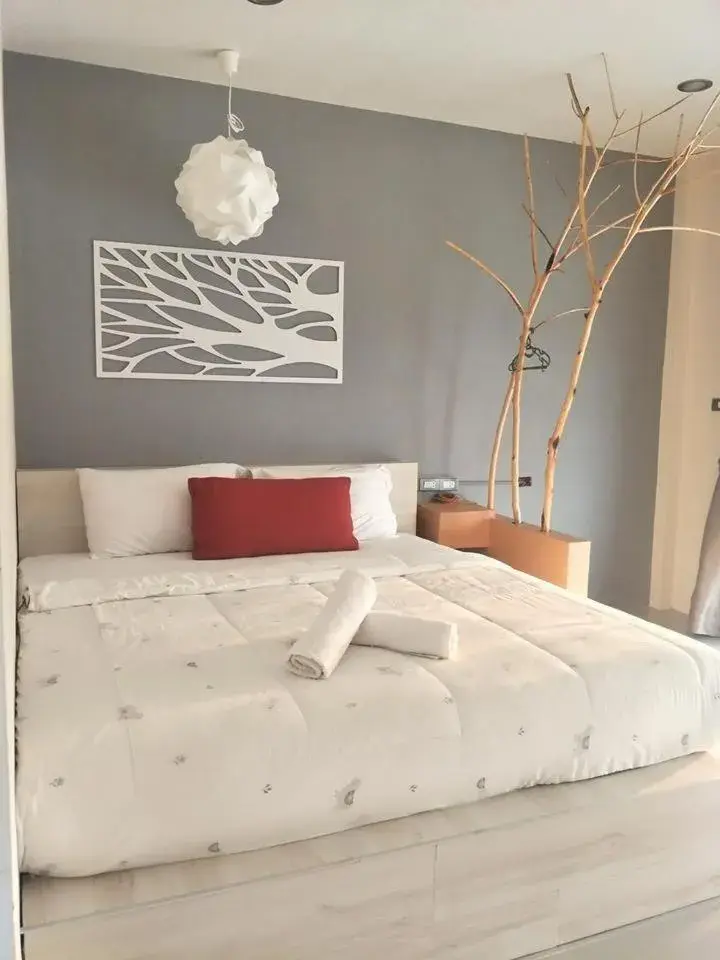 Bed in Suwi Coco Ville Resort Bed in Suwi Coco Ville Resort