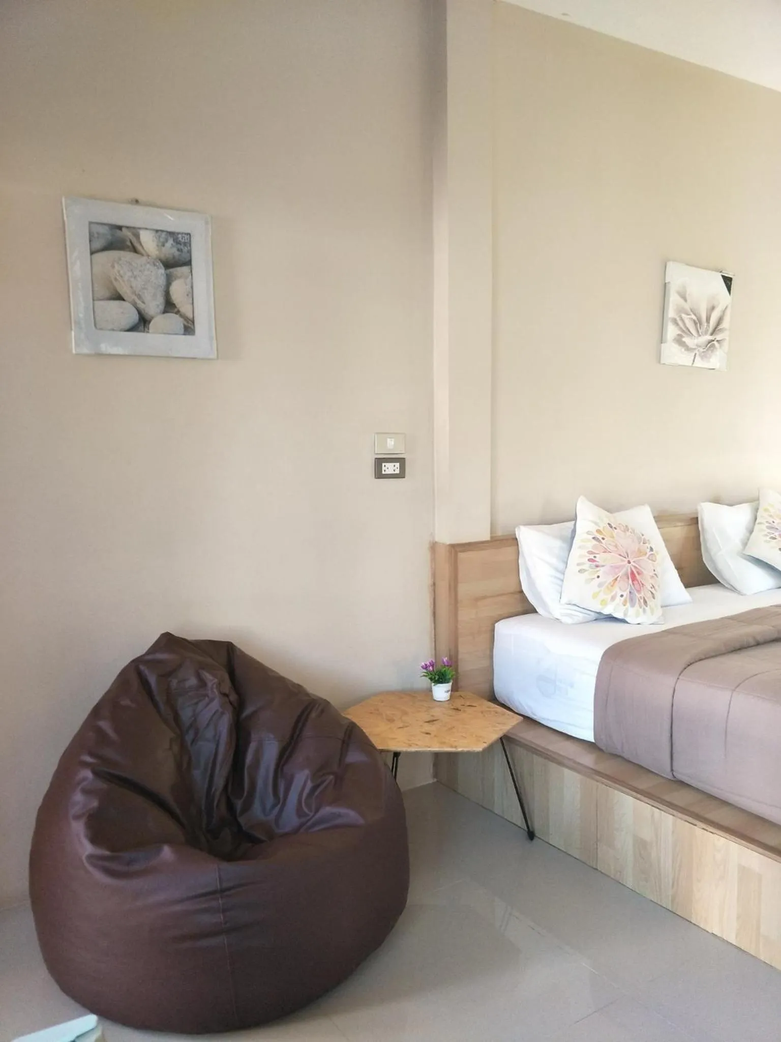 Bed in Suwi Coco Ville Resort