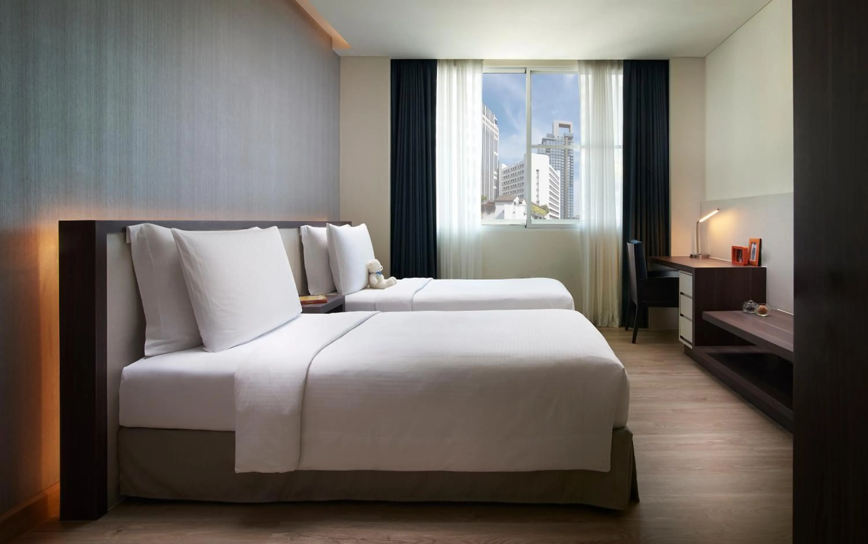 Bed in Shama Sukhumvit Bangkok