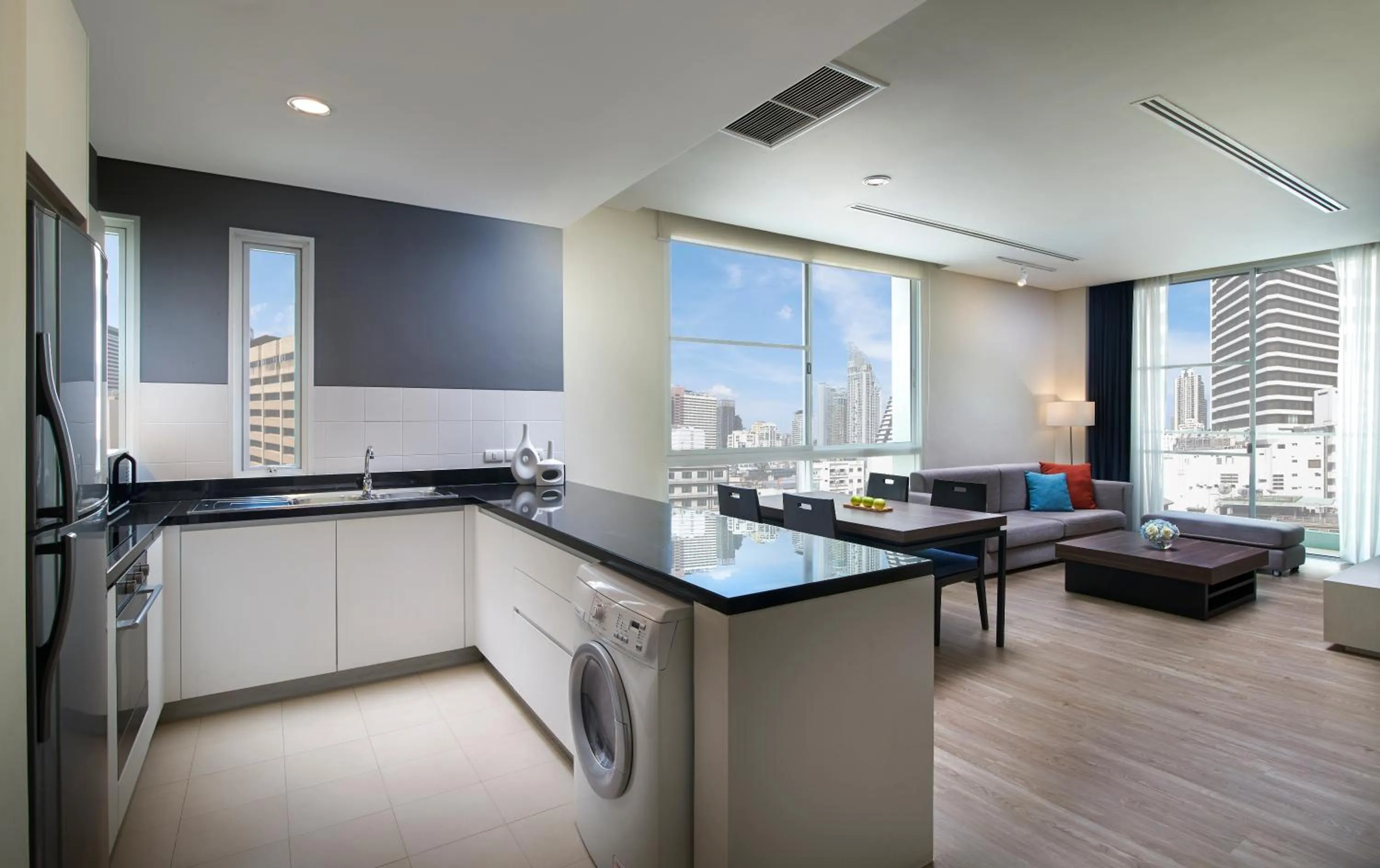 Kitchen or kitchenette in Shama Sukhumvit Bangkok