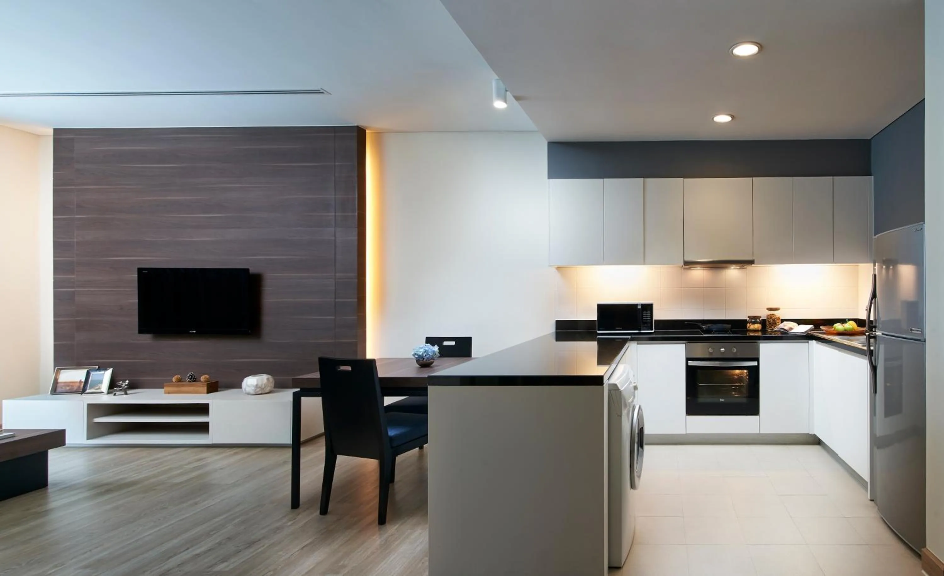 Kitchen or kitchenette in Shama Sukhumvit Bangkok