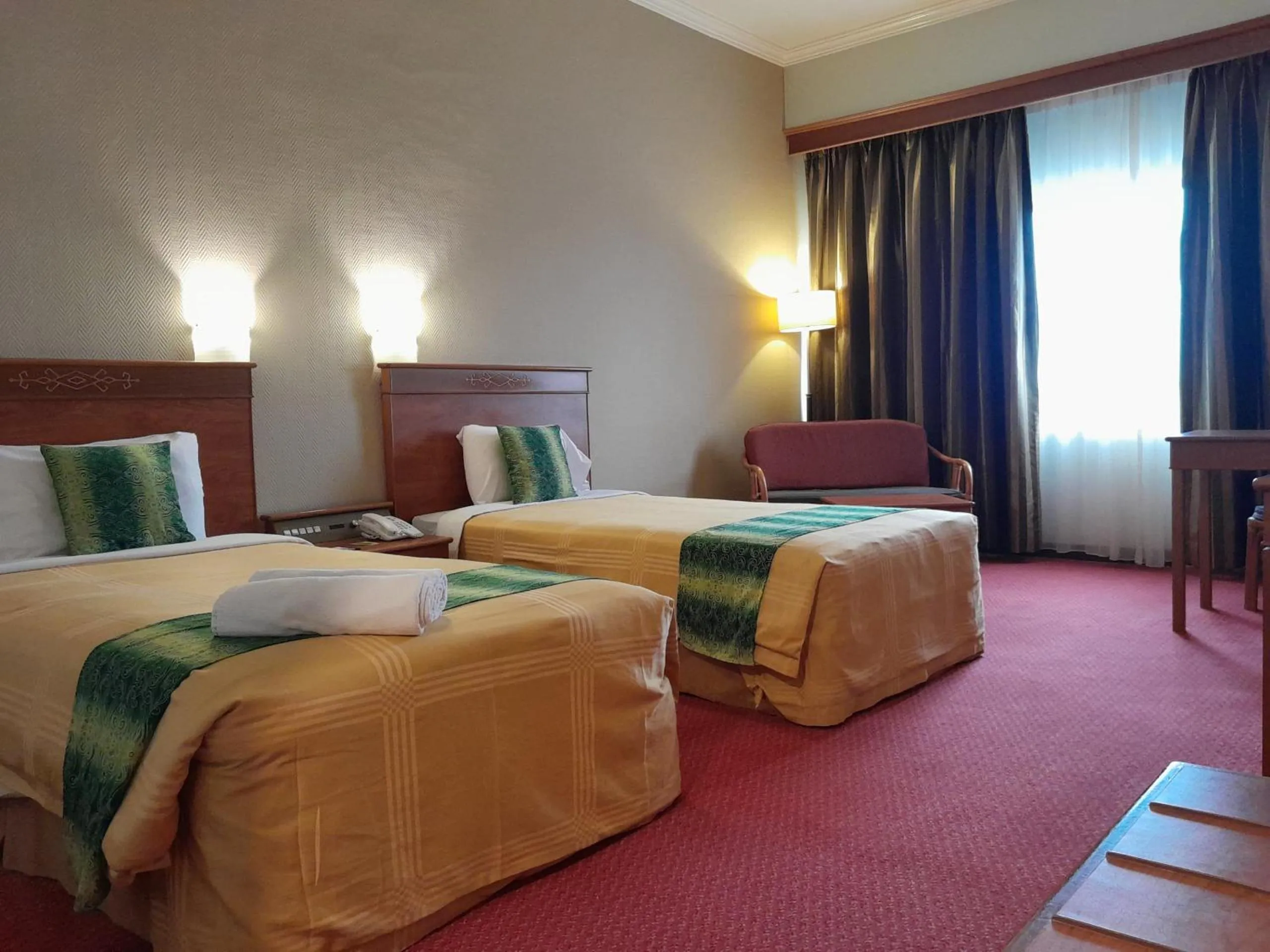 Bed in Hotel Grand Continental Kuching