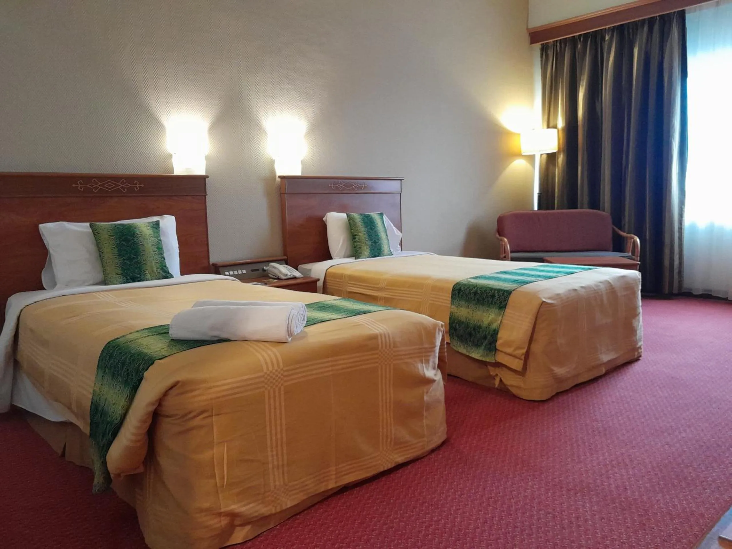 Bed in Hotel Grand Continental Kuching