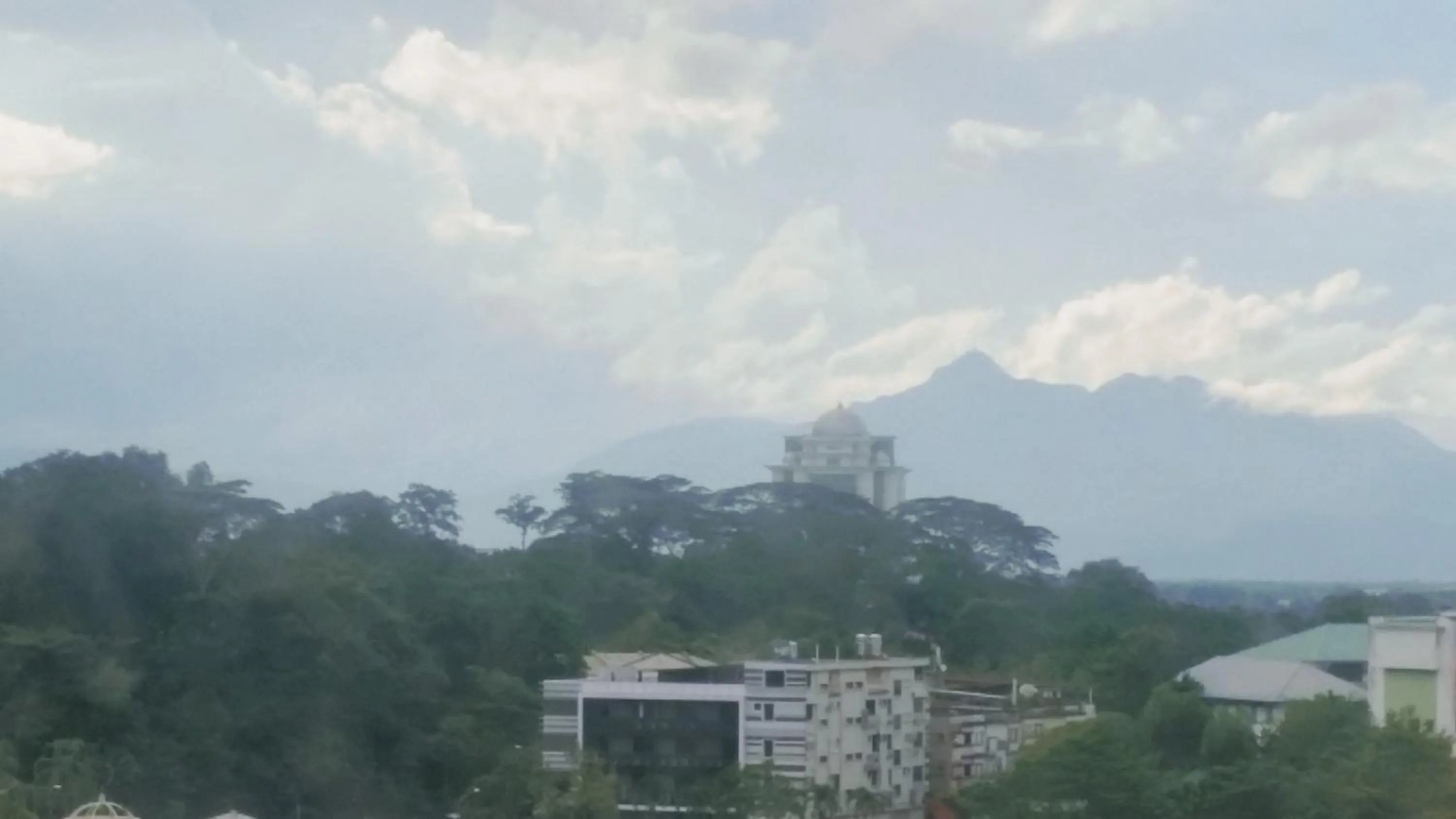 Mountain view in Hotel Grand Continental Kuching