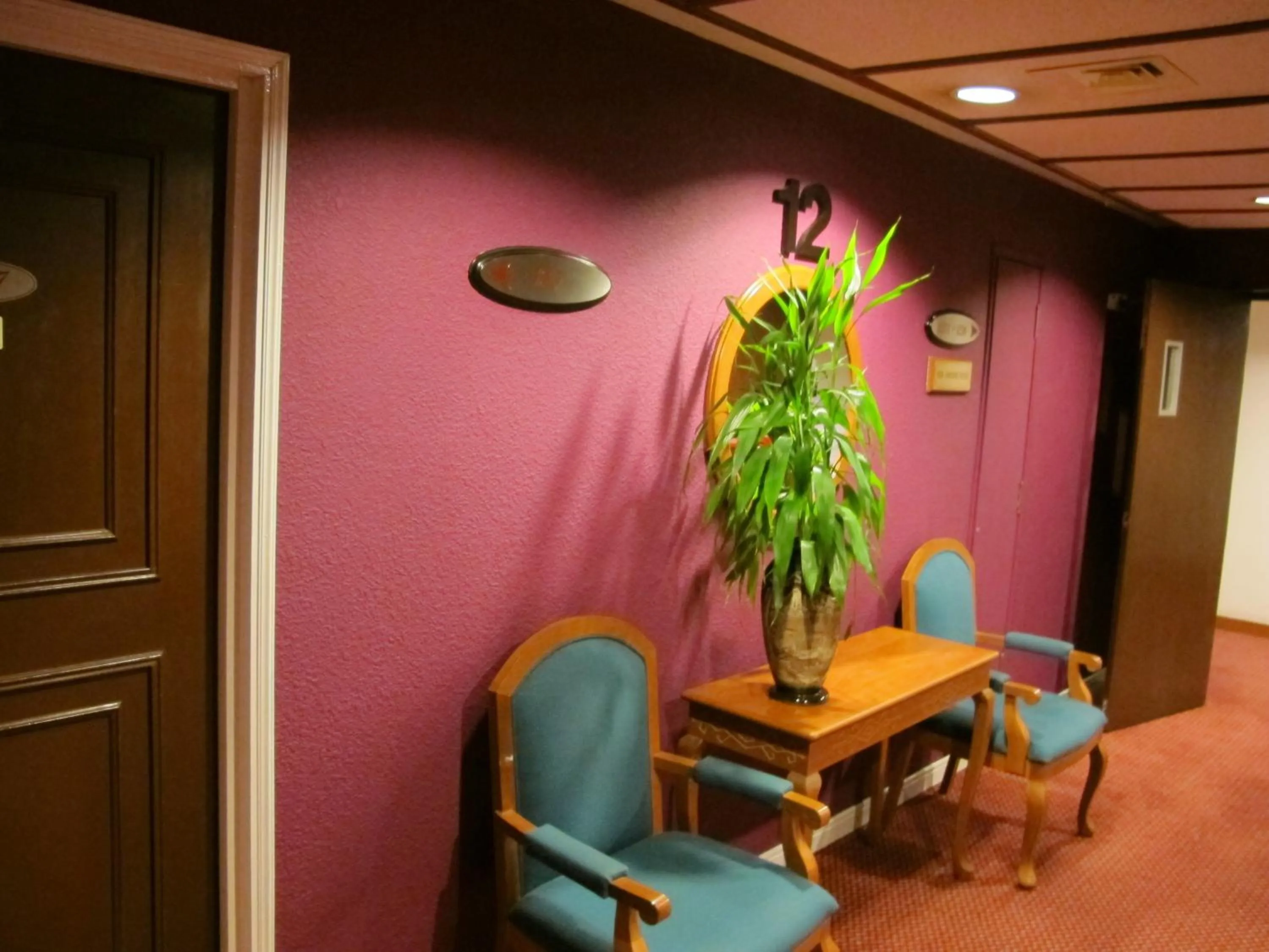 Decorative detail in Hotel Grand Continental Kuching