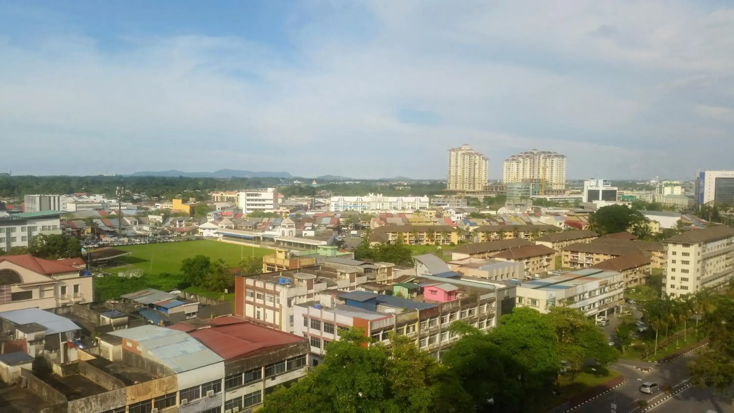 City view in Hotel Grand Continental Kuching City view in Hotel Grand Continental Kuching