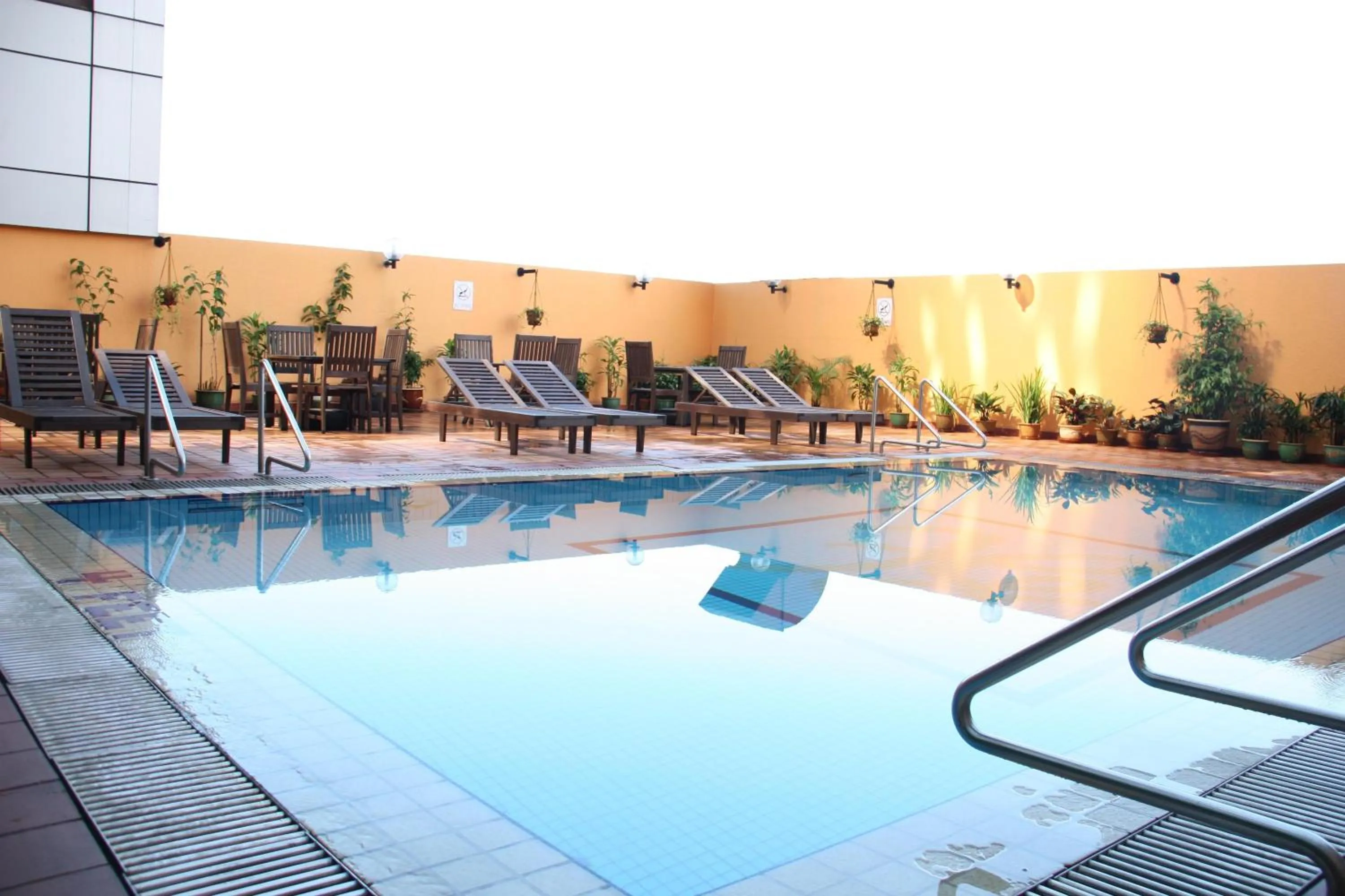 Swimming pool in Hotel Grand Continental Kuching