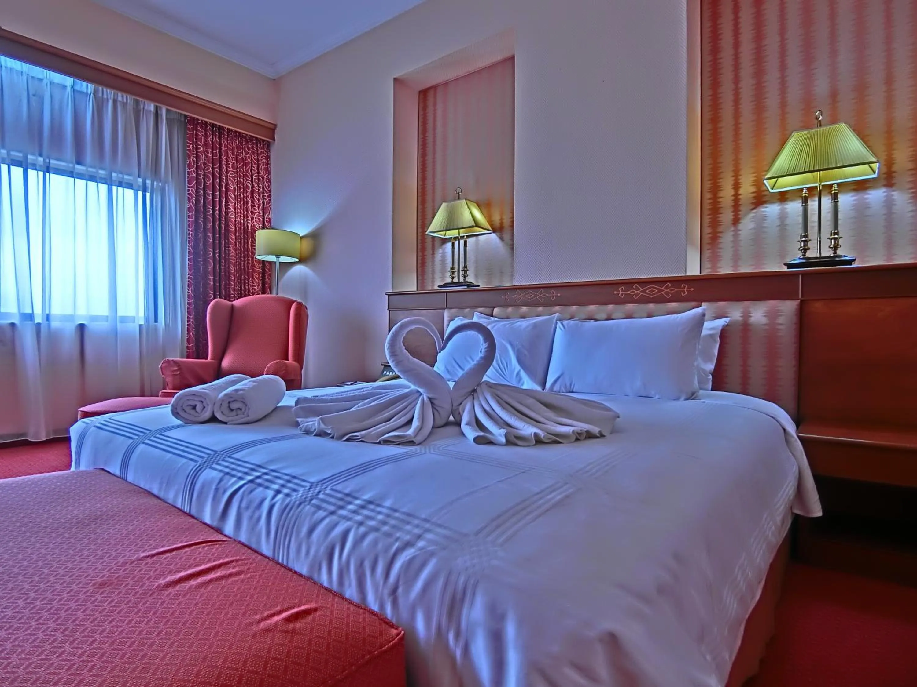 Bed in Hotel Grand Continental Kuching