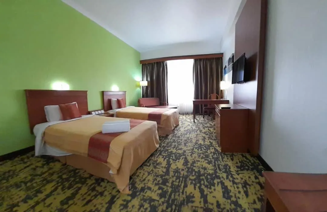 Bed in Hotel Grand Continental Kuching