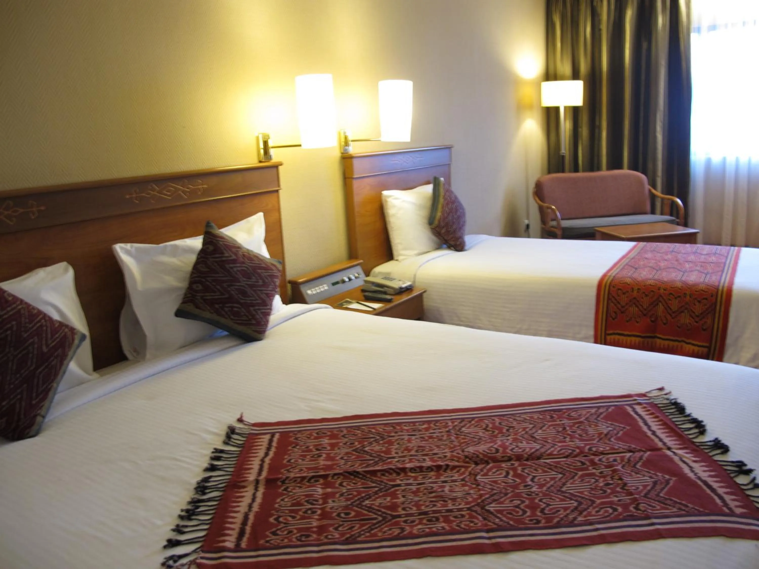 Bed in Hotel Grand Continental Kuching