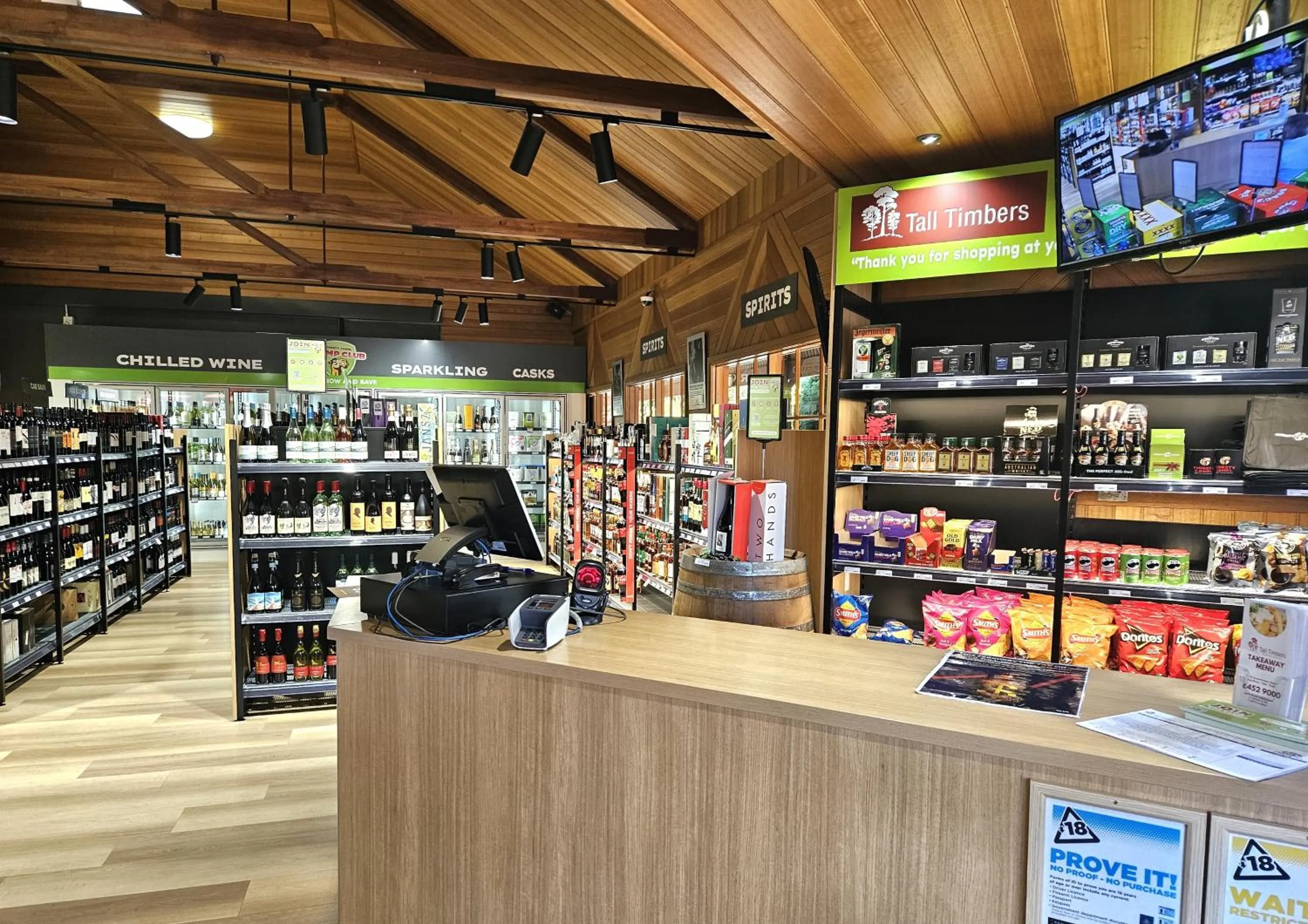 Shopping Area in Tall Timbers Tasmania
