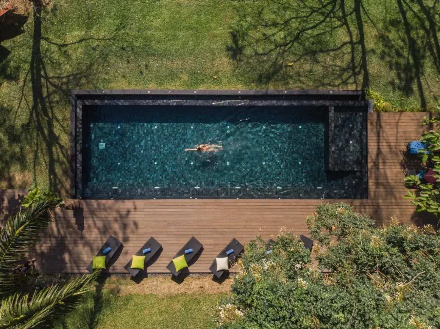 Swimming pool in Villa San Pee Seua Swimming pool in Villa San Pee Seua