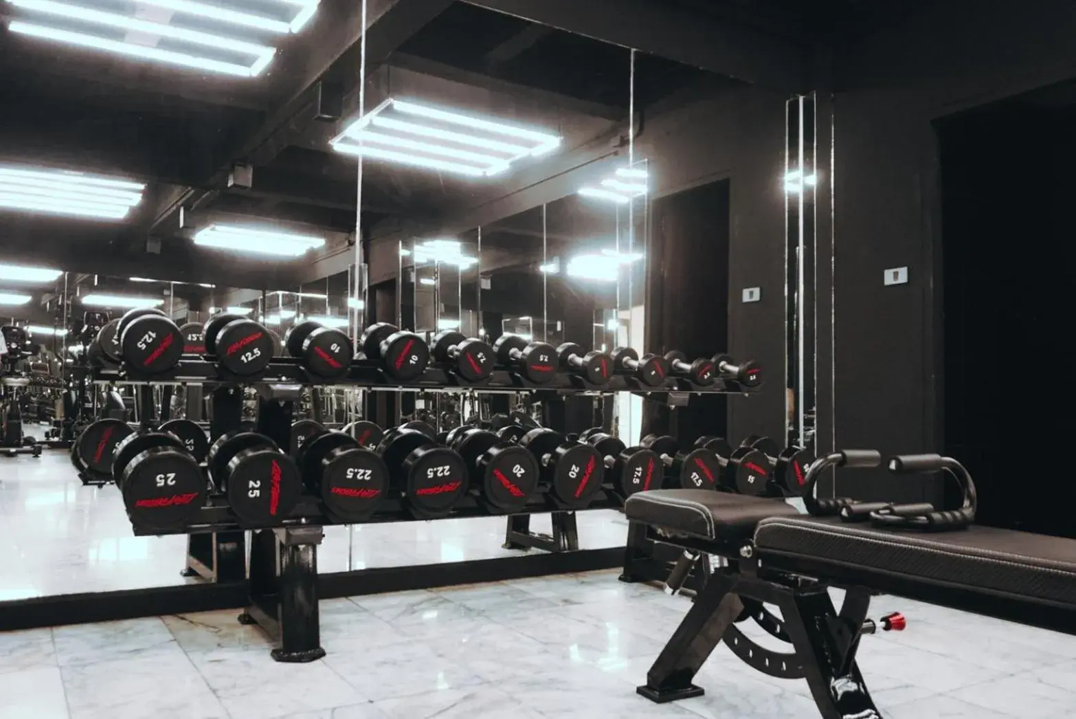 Fitness centre/facilities in Villa San Pee Seua Fitness centre/facilities in Villa San Pee Seua