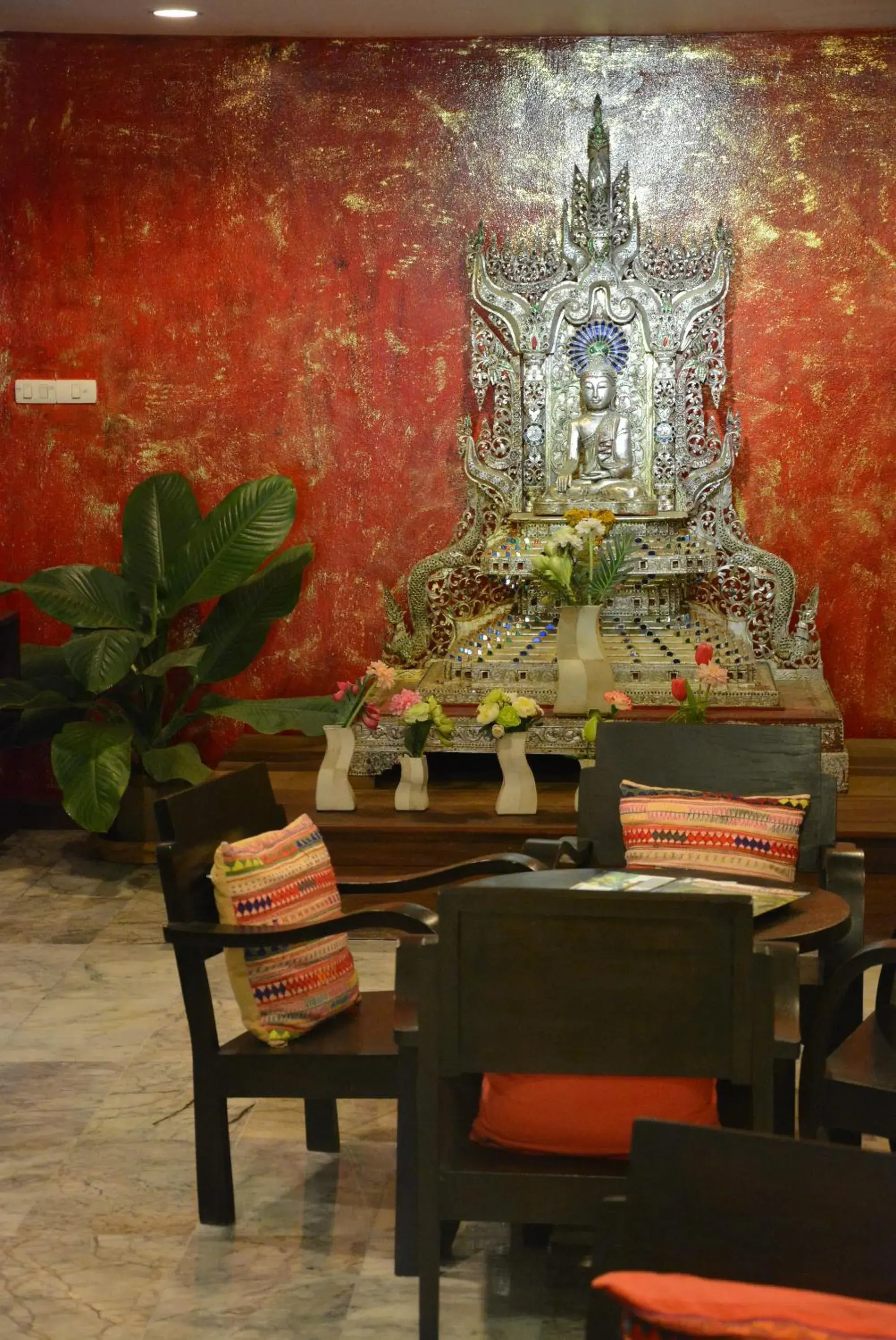 Lobby or reception in Villa San Pee Seua Lobby or reception in Villa San Pee Seua