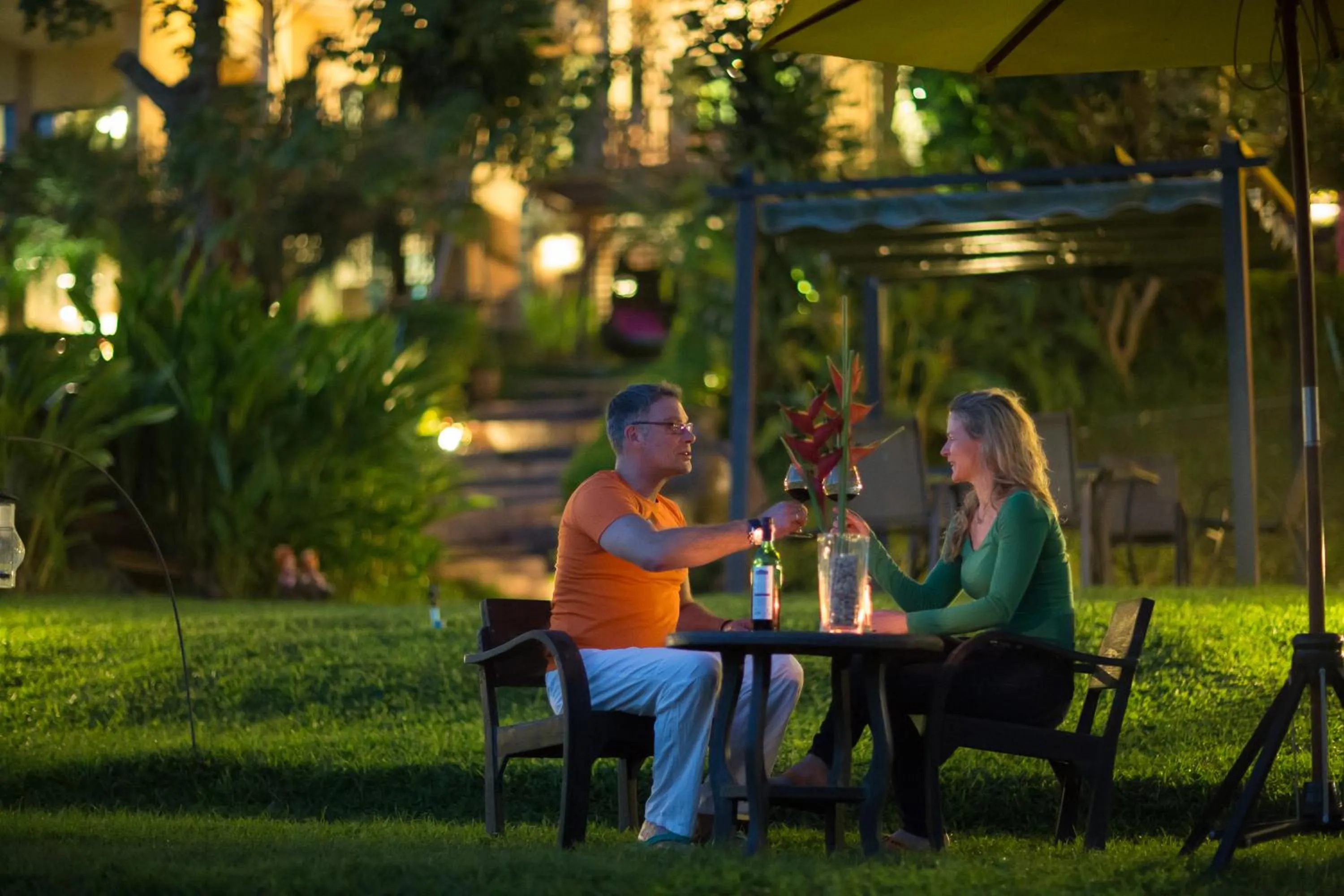 Garden in Villa San Pee Seua