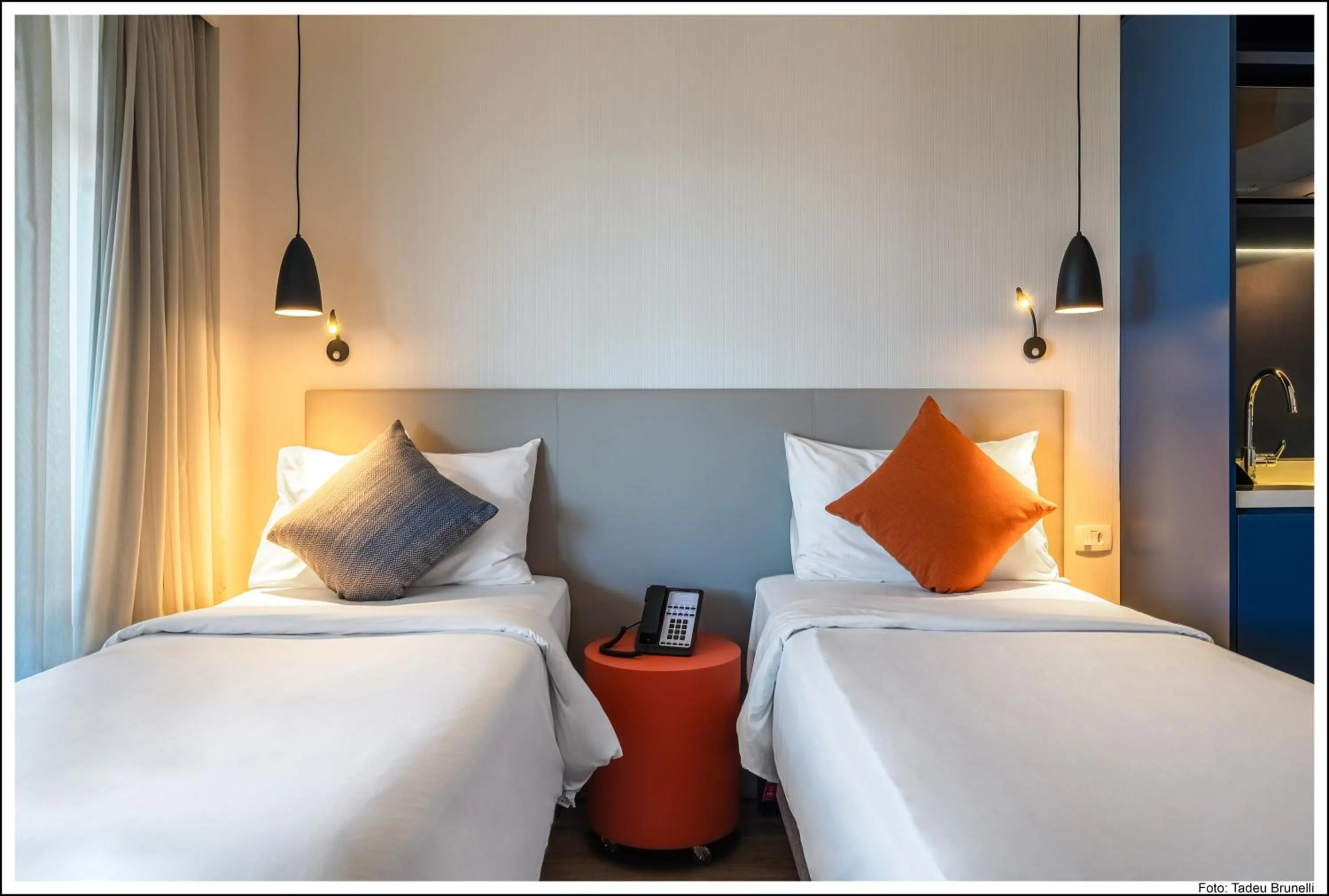 Bed in Mercure Sao Paulo Barra Funda