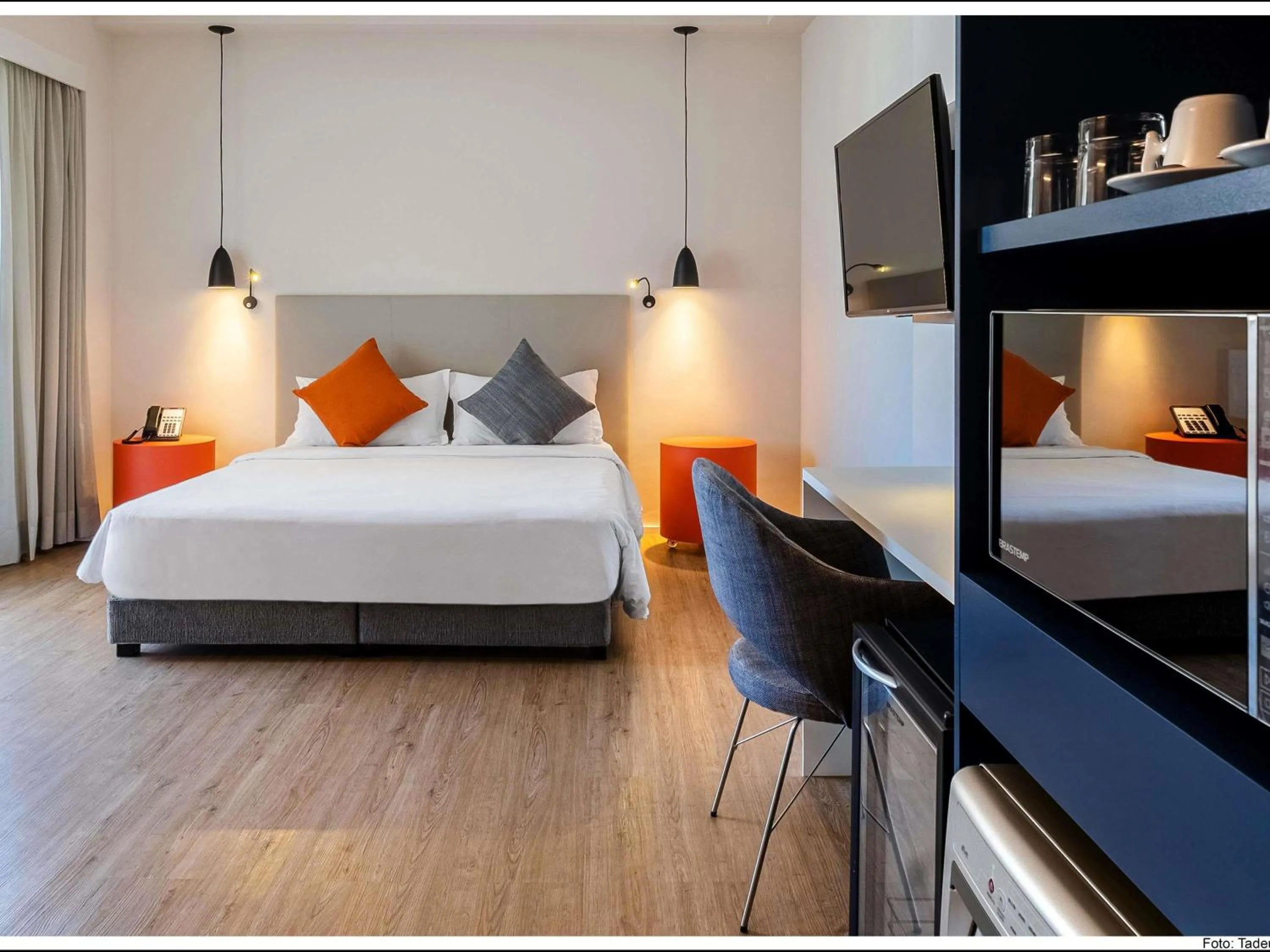 Bedroom, Bed in Mercure Sao Paulo Barra Funda