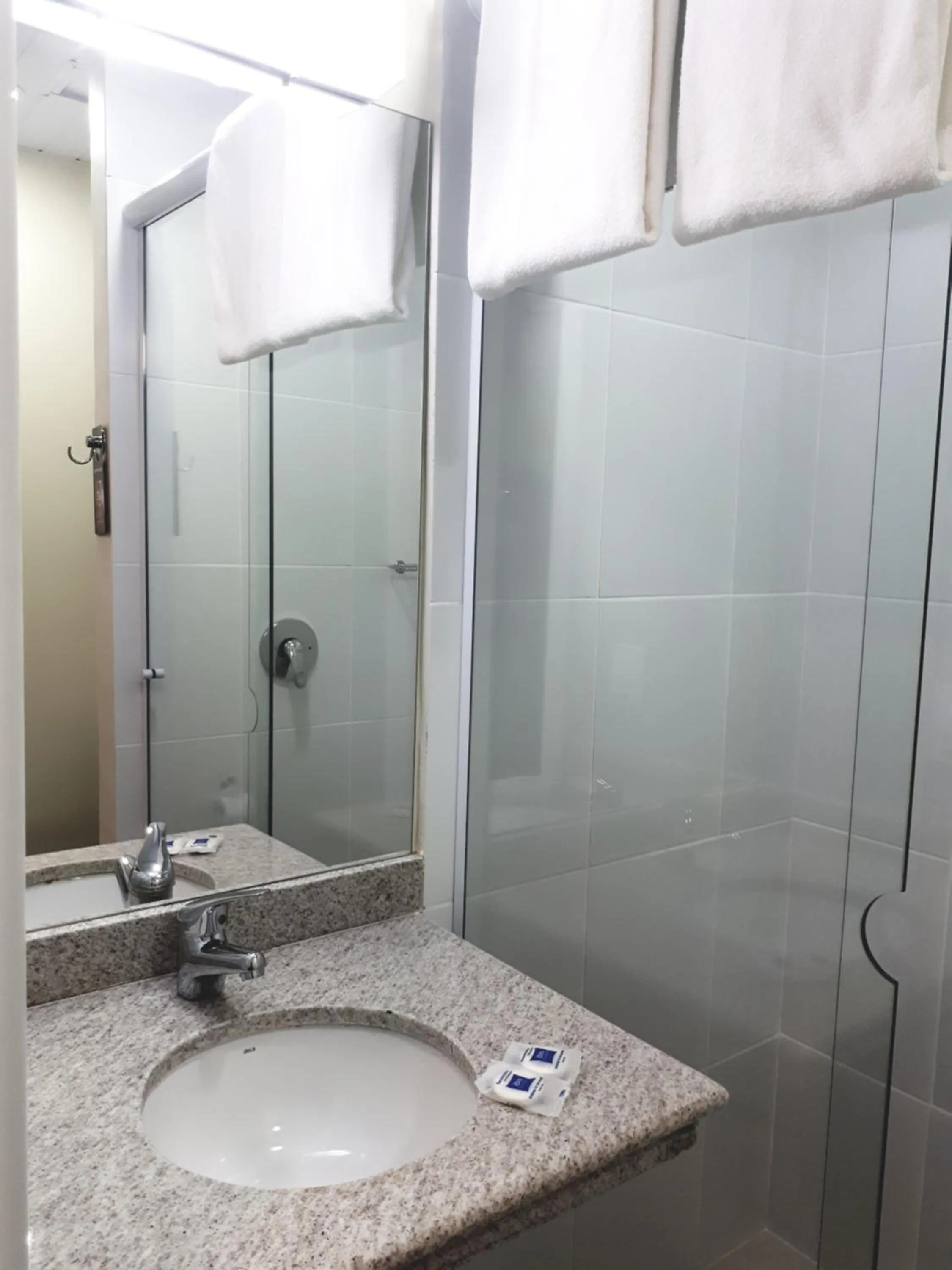 Bathroom in ibis budget Barbacena