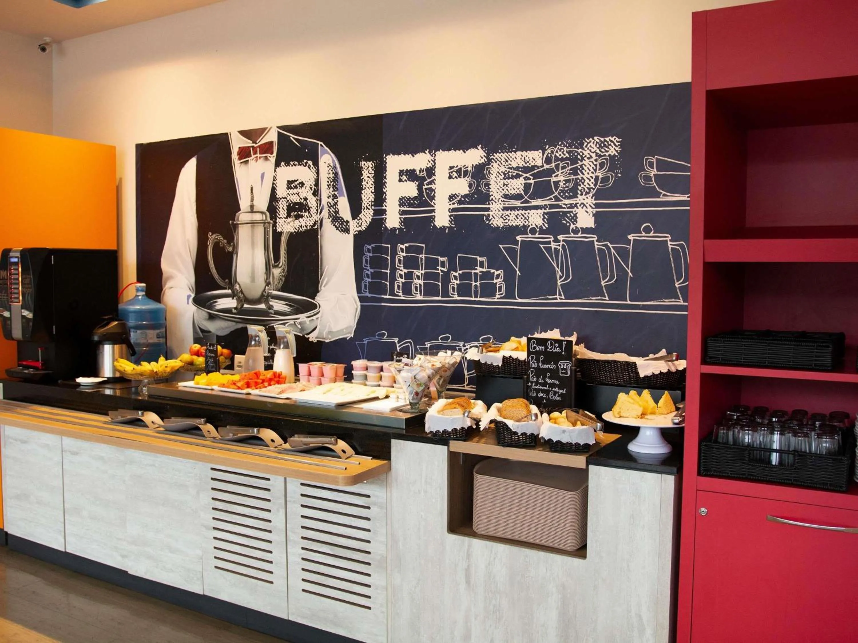 Breakfast in ibis budget Manhuaçu