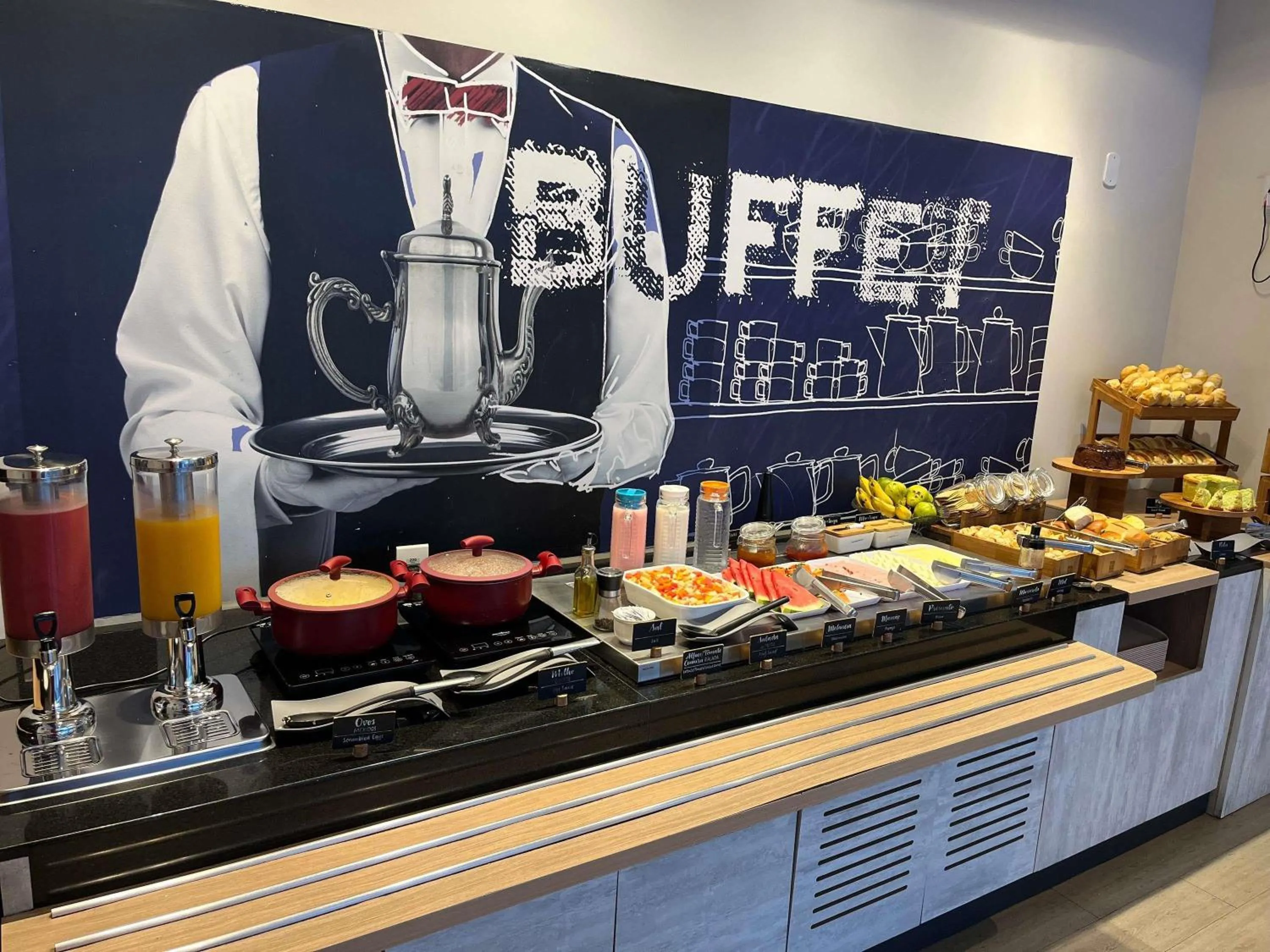 Restaurant/places to eat in ibis budget Manhuaçu