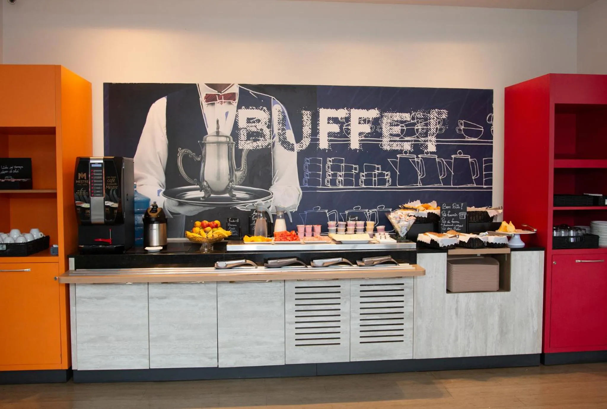 Breakfast in ibis budget Manhuaçu