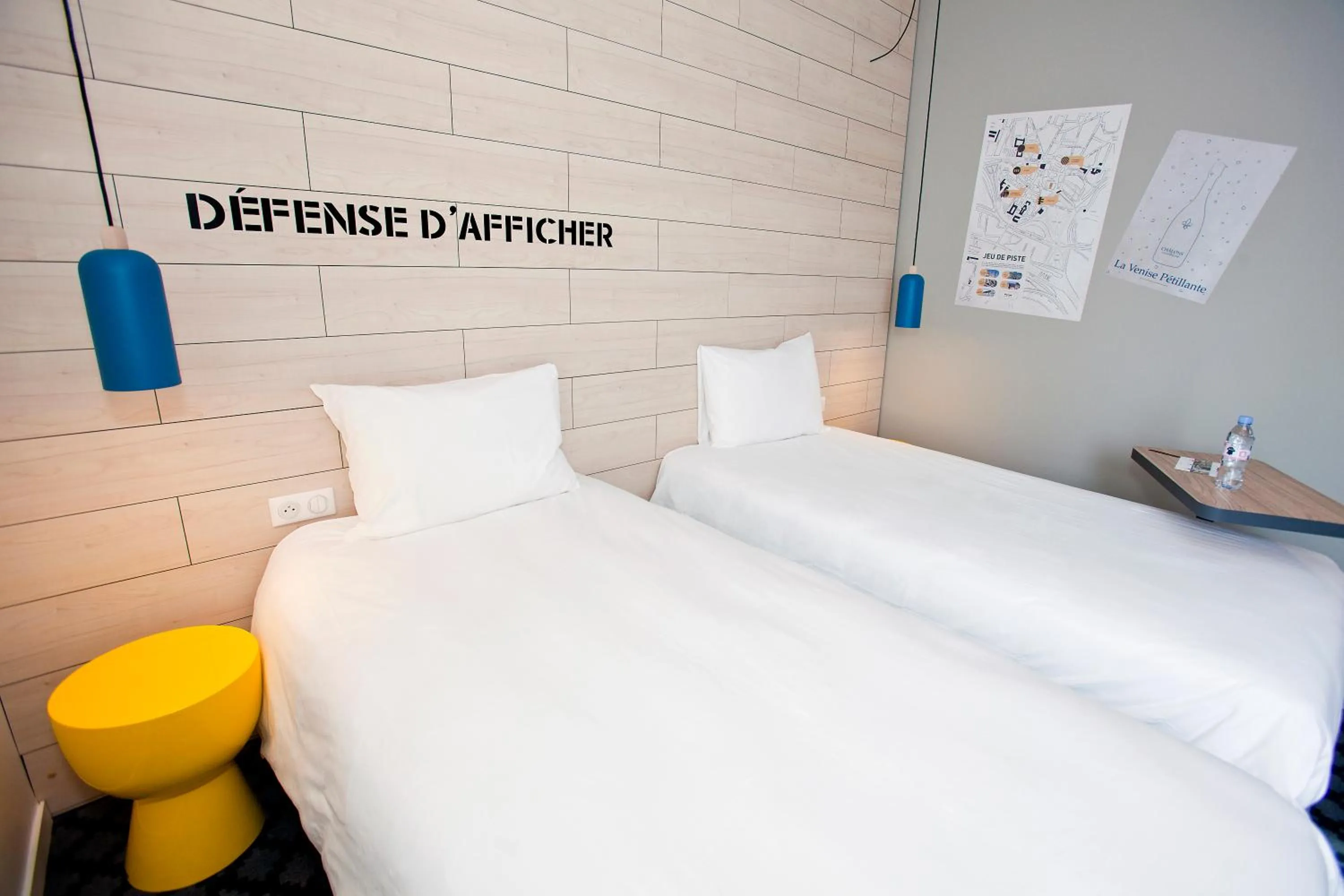 Bed in ibis Styles Chalons en Champagne Centre