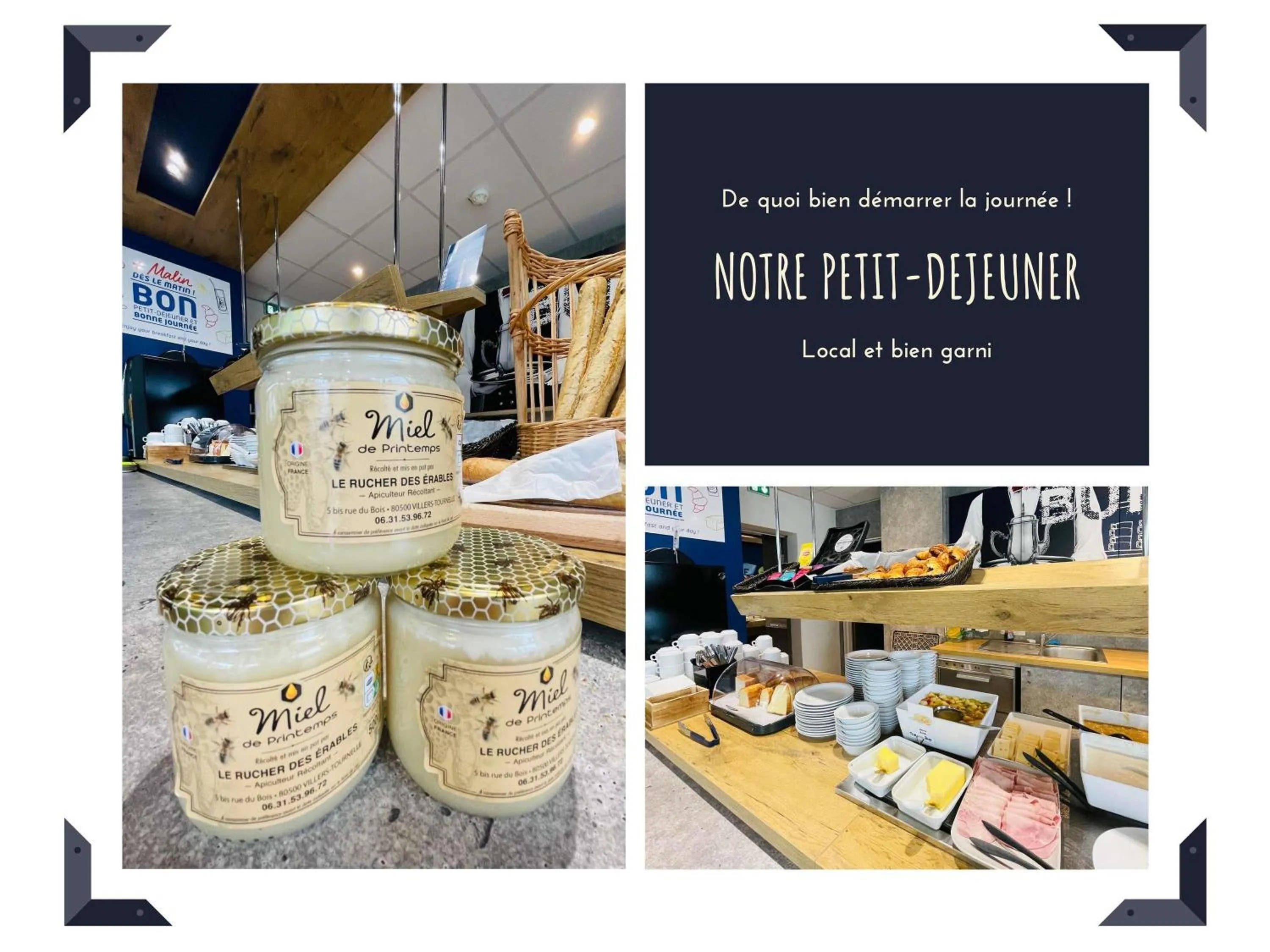 Breakfast in Ibis Budget Amiens Centre Gare