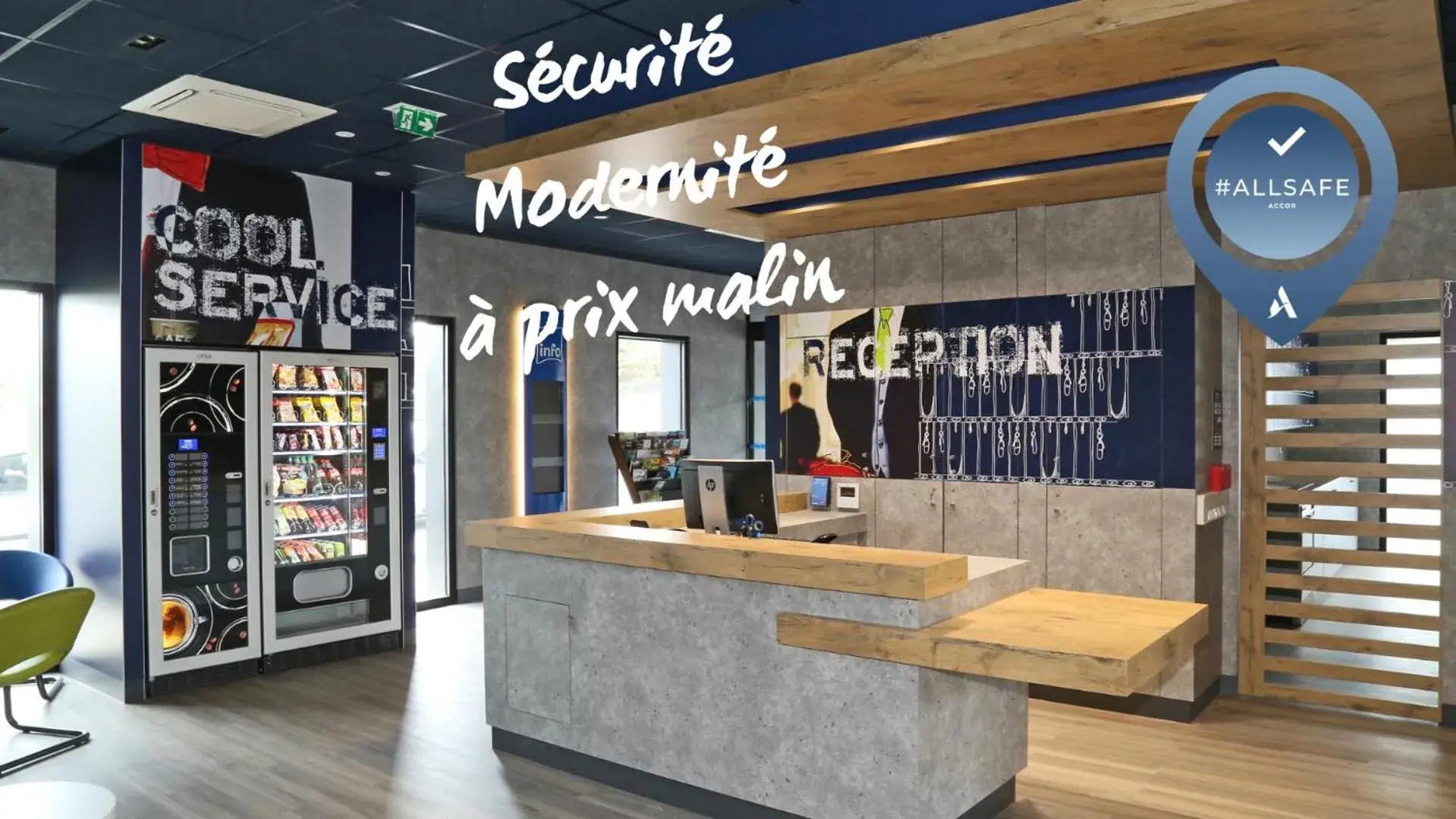 Lobby or reception in Ibis Budget Amiens Centre Gare Lobby or reception in Ibis Budget Amiens Centre Gare