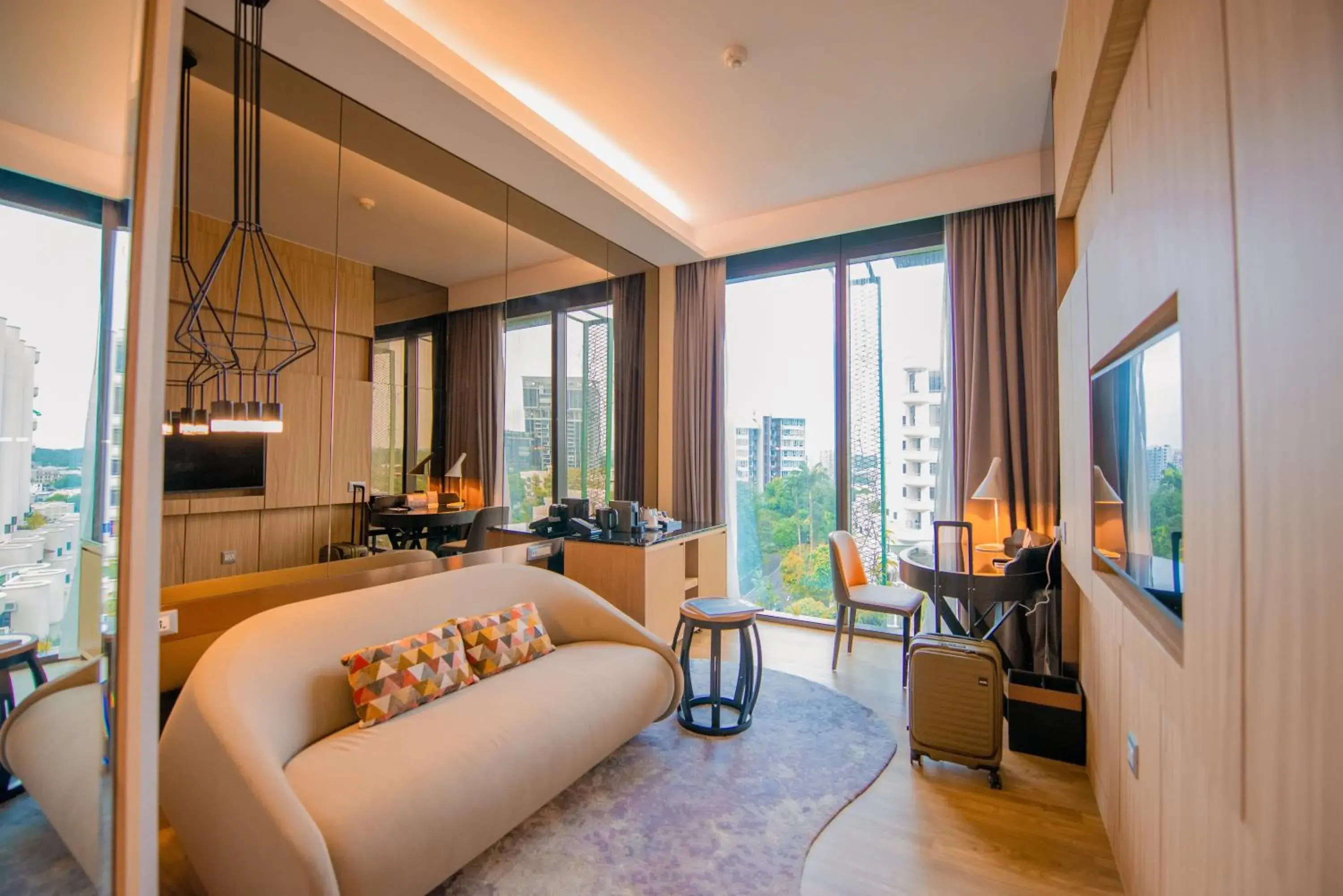 Bedroom in Mercure Singapore On Stevens Bedroom in Mercure Singapore On Stevens
