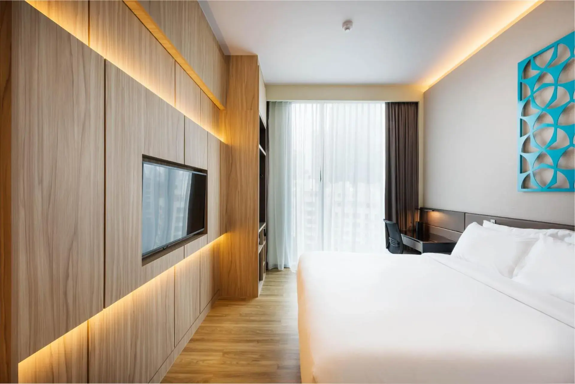Bedroom, Bed in Mercure Singapore On Stevens Bedroom, Bed in Mercure Singapore On Stevens