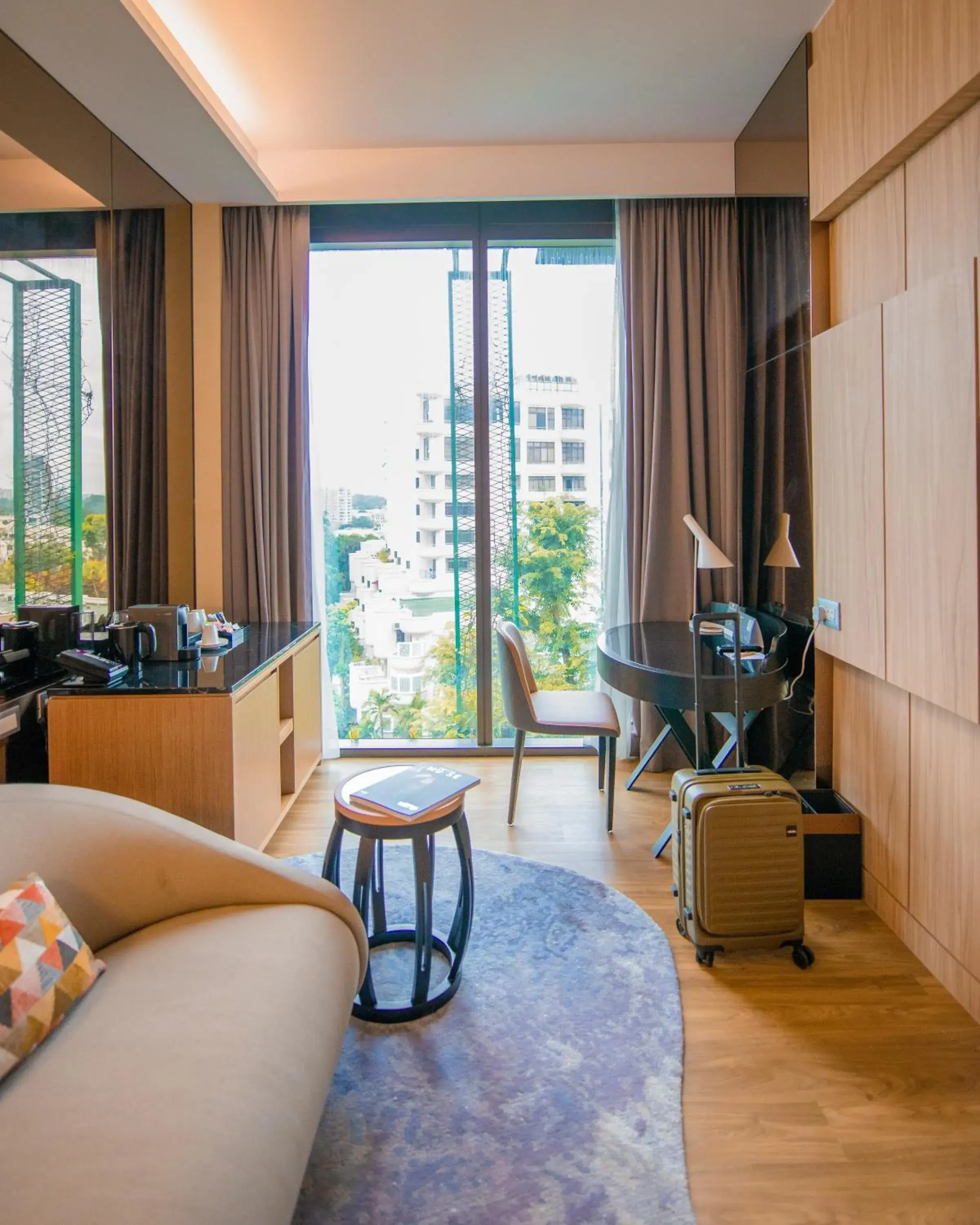 Bedroom in Mercure Singapore On Stevens Bedroom in Mercure Singapore On Stevens