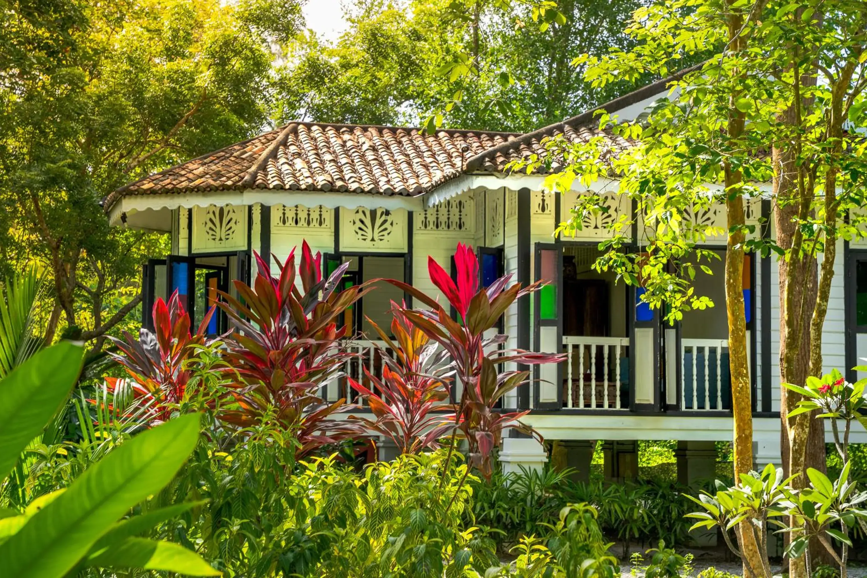 Property building in Temple Tree Resort Property building in Temple Tree Resort