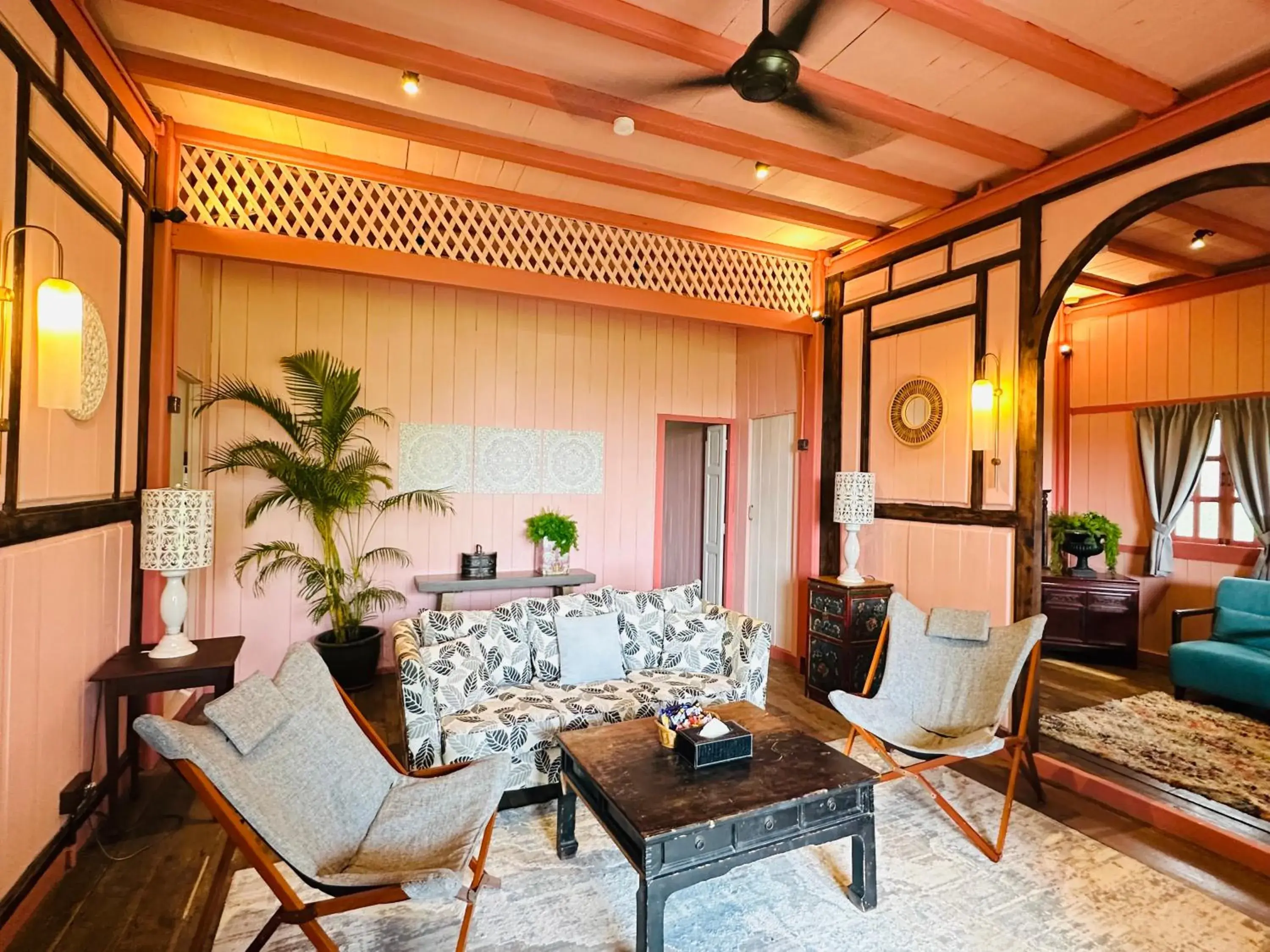 Living room in Temple Tree Resort Living room in Temple Tree Resort