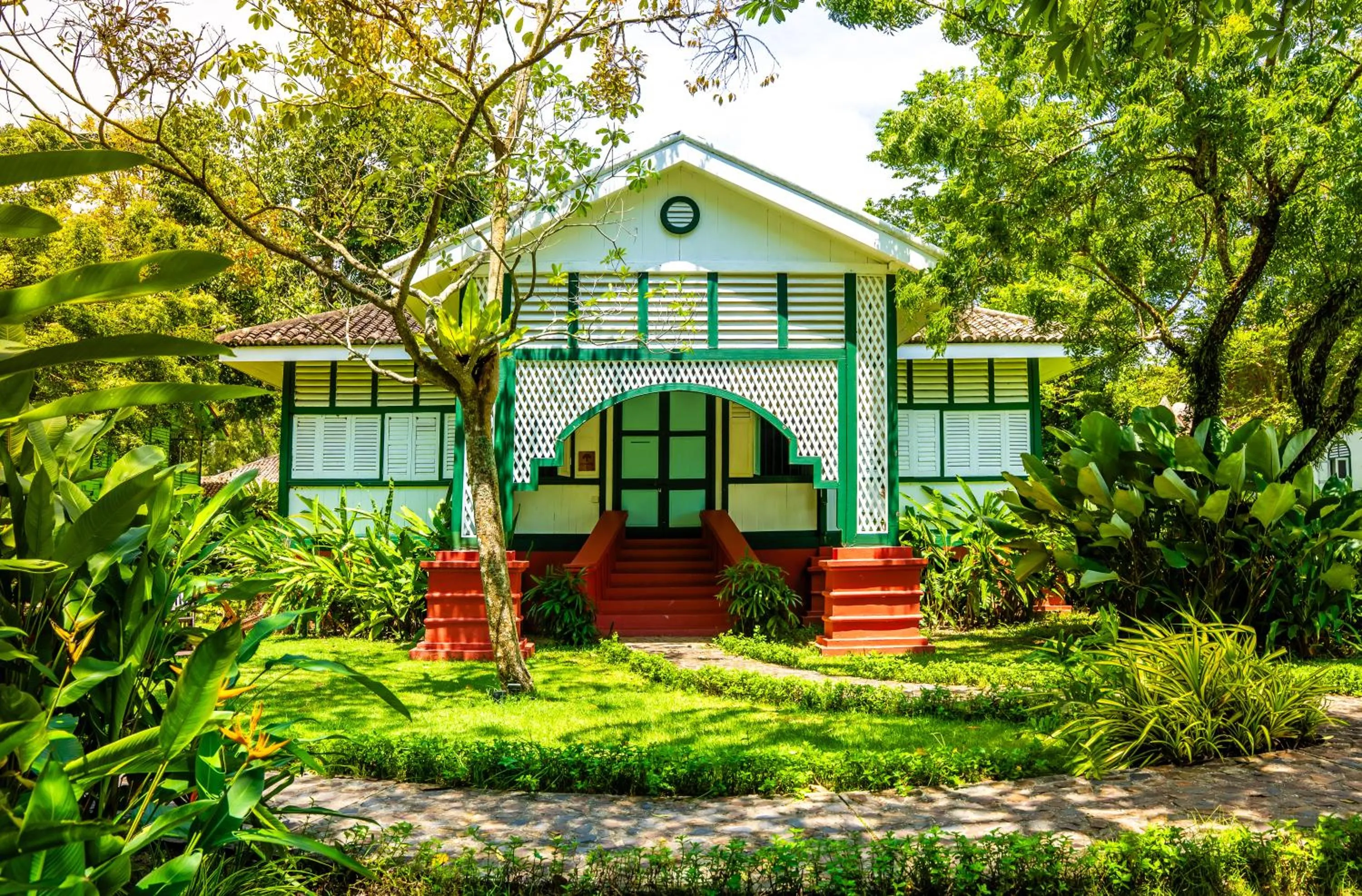 Property building in Temple Tree Resort