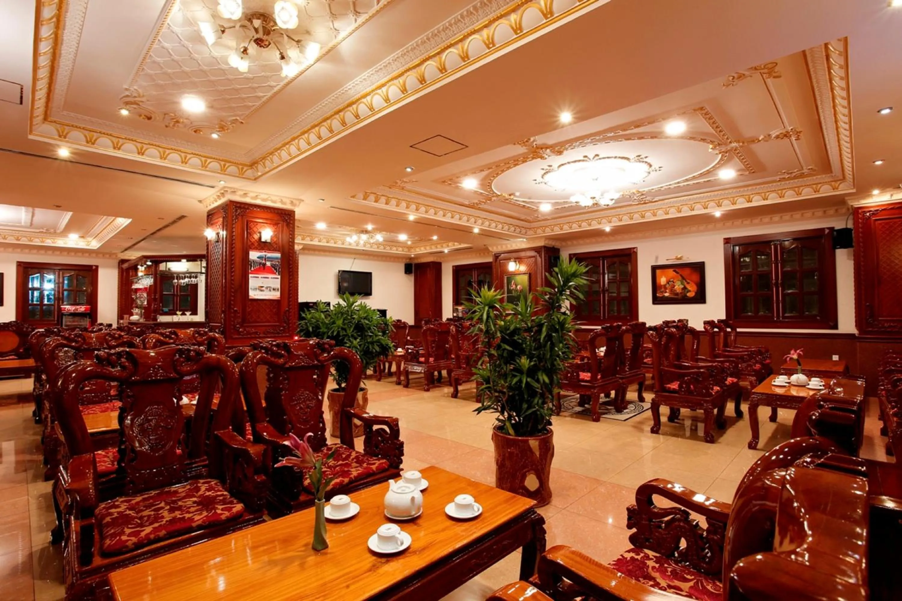 Lobby or reception in New Pacific Hotel