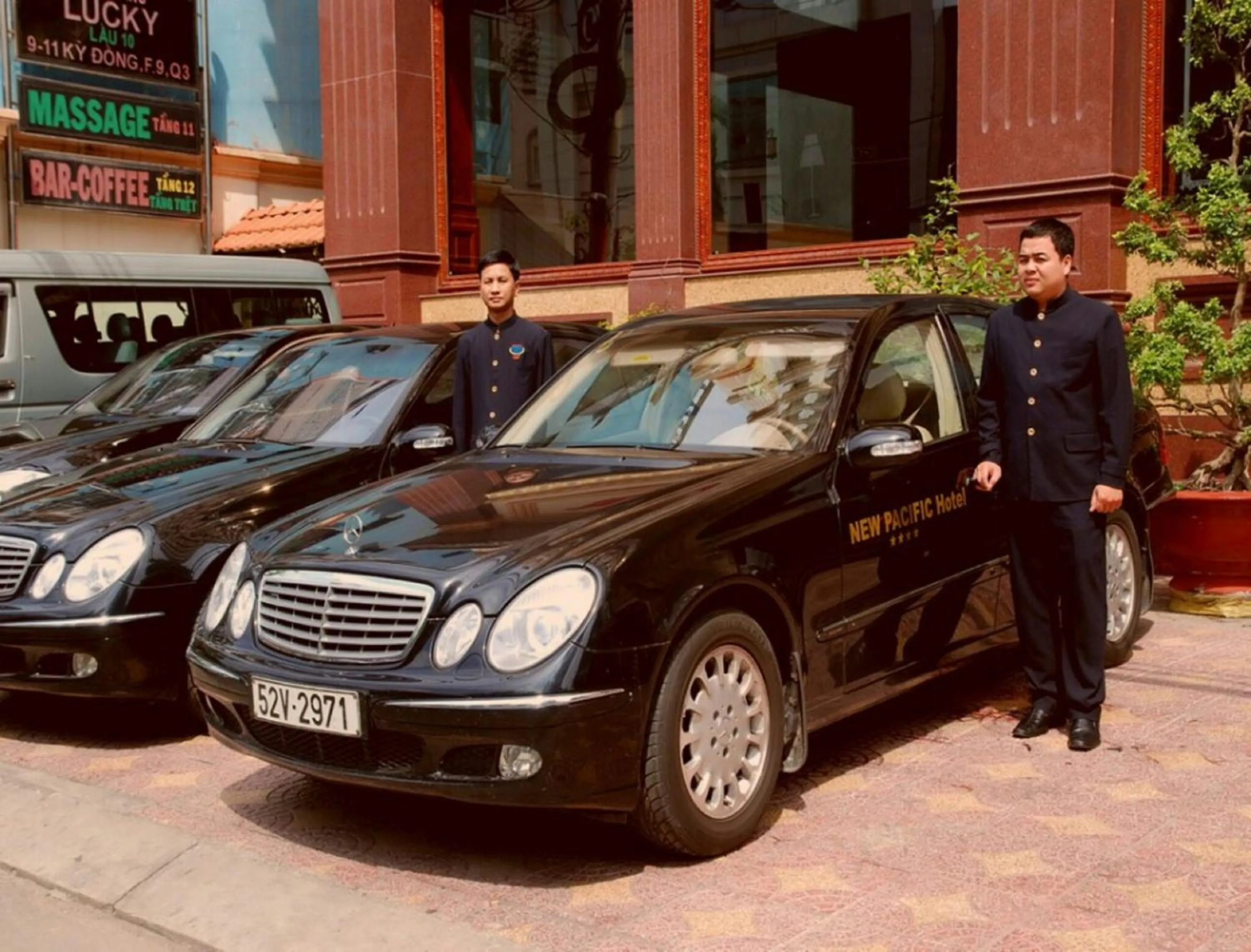 Staff in New Pacific Hotel