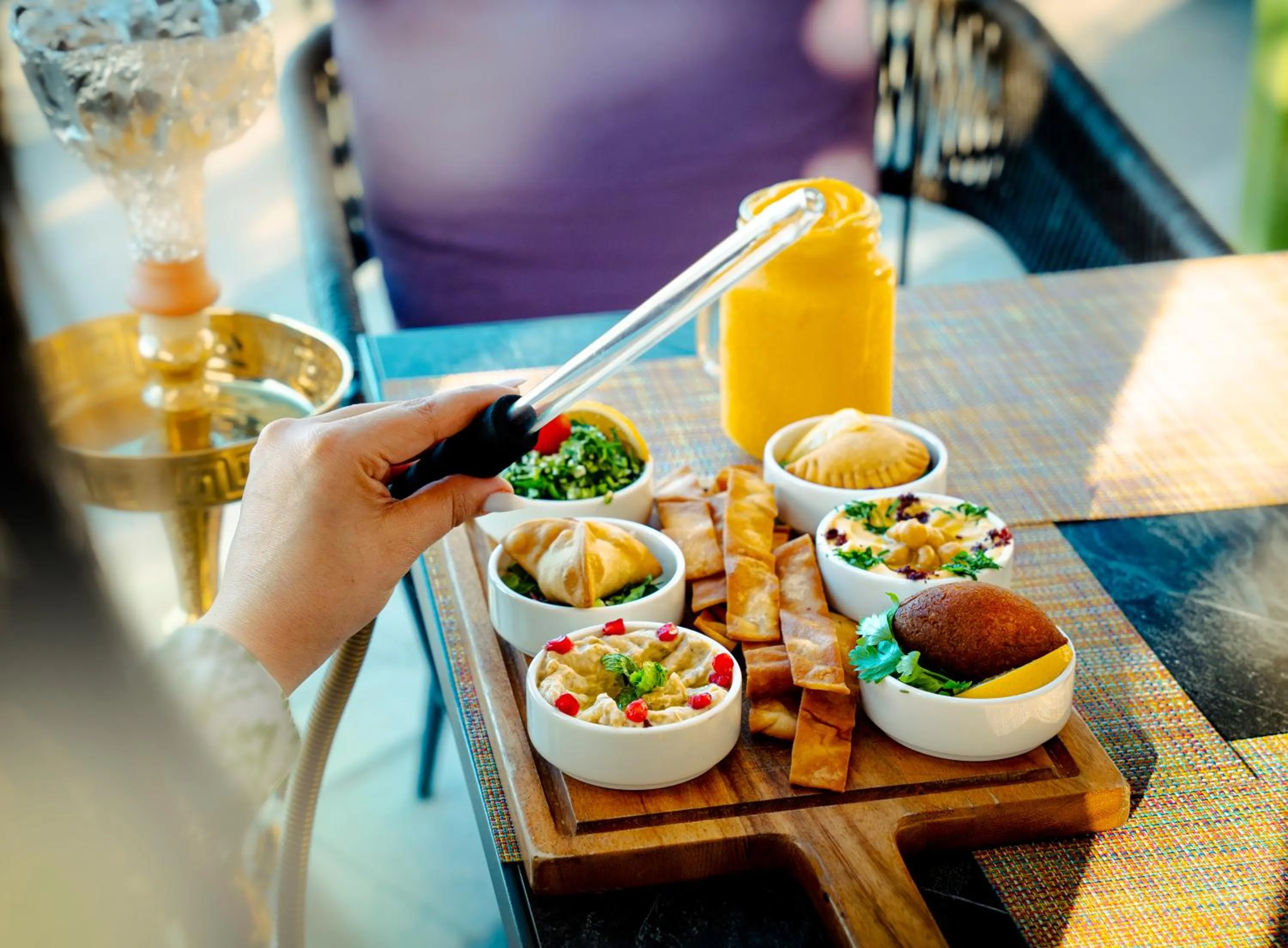 Food in Mysk Al Mouj Hotel