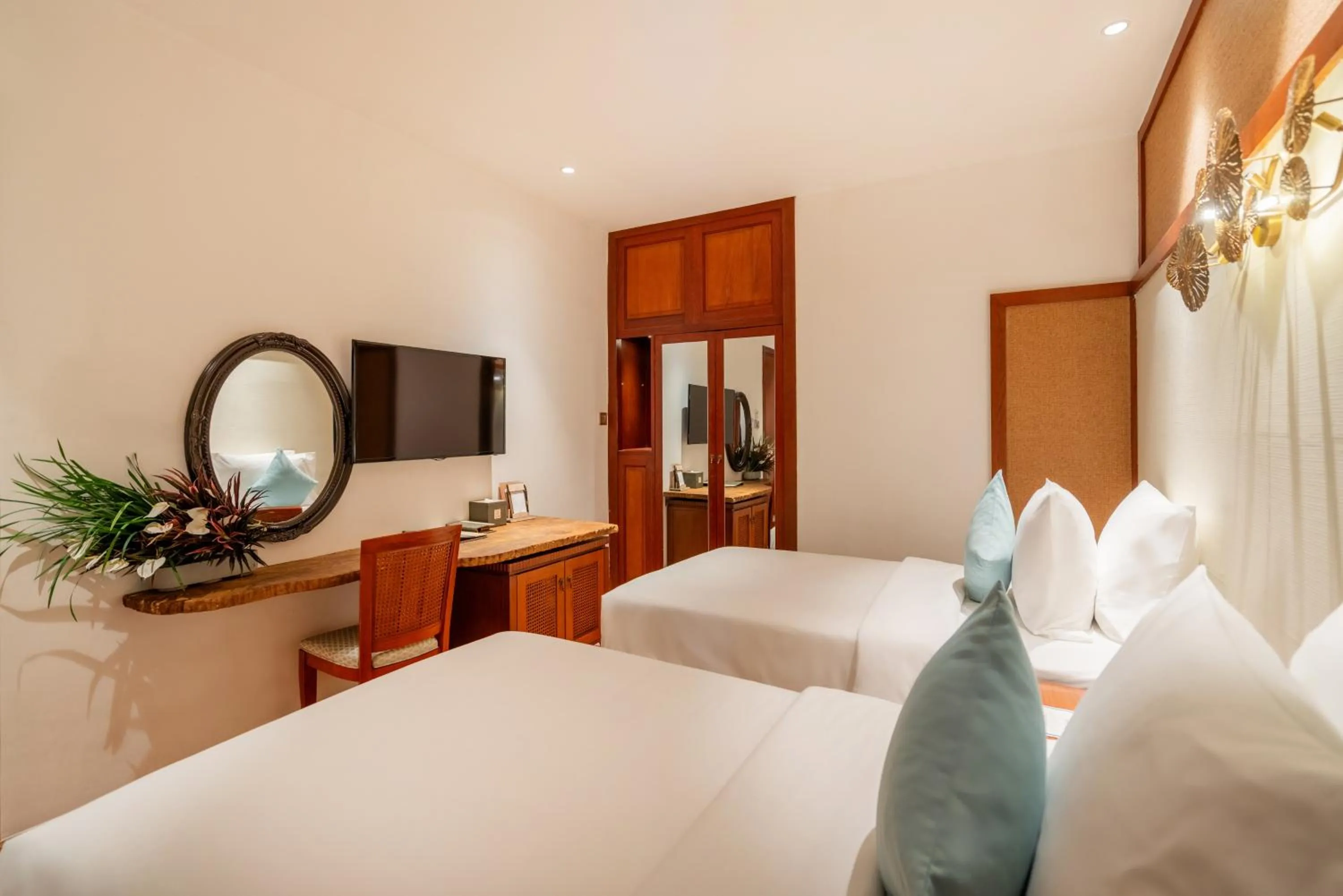 Bed in A&EM Art Hotel