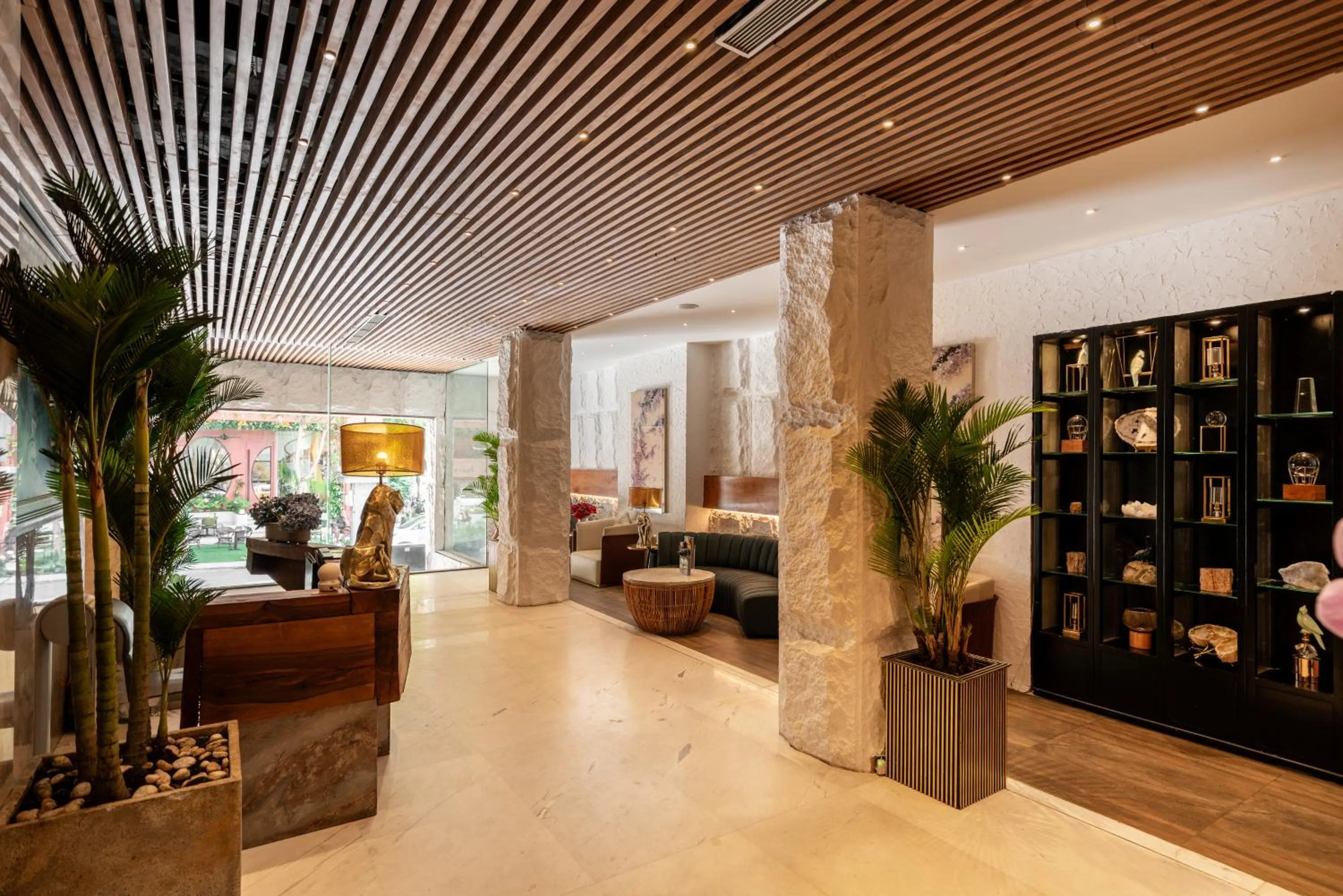 Lobby or reception in A&EM Art Hotel