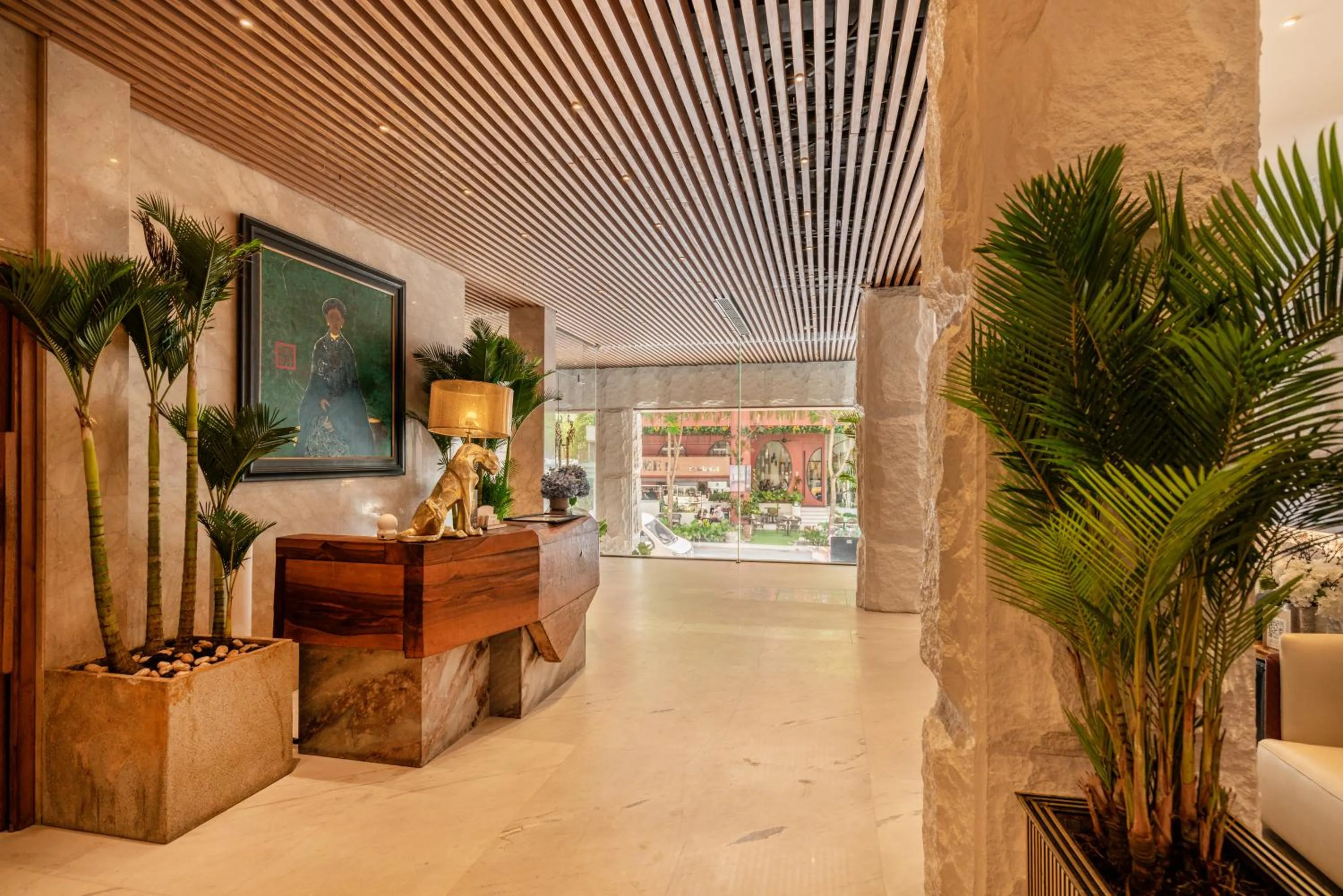 Lobby or reception in A&EM Art Hotel