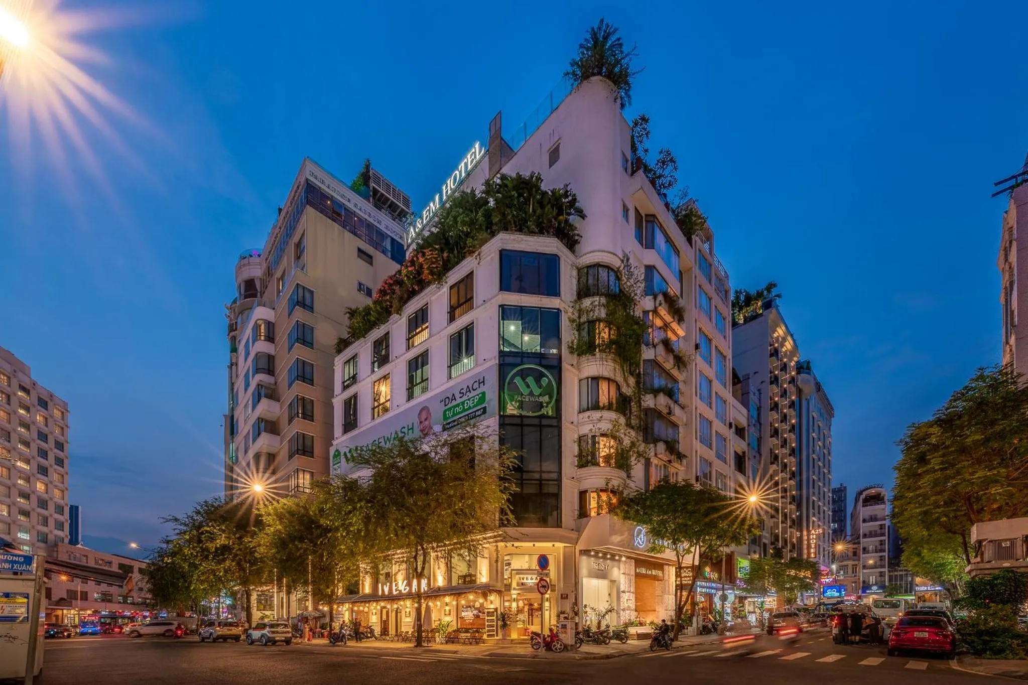 Property building in A&EM Art Hotel