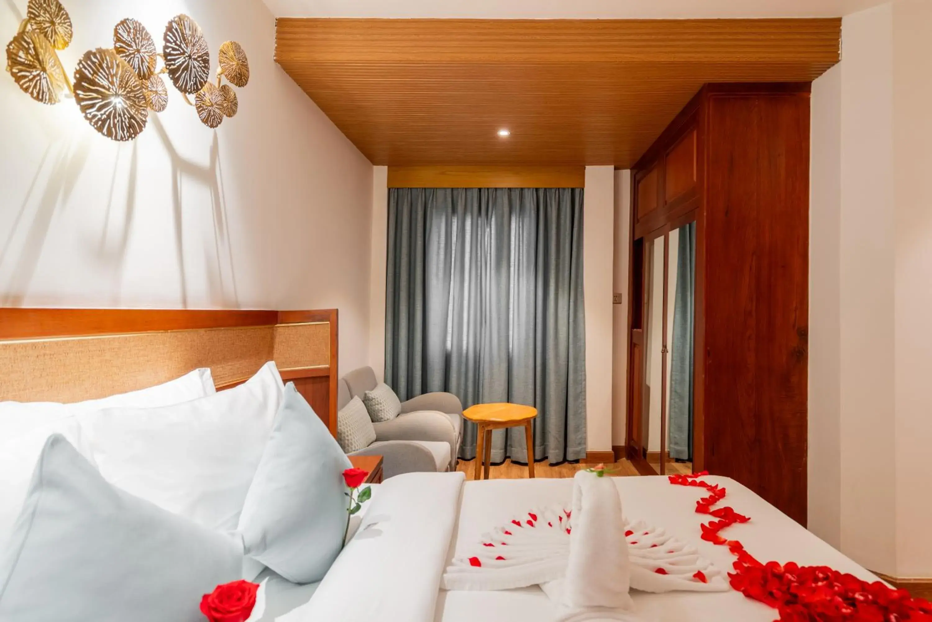 View (from property/room), Bed in A&EM Art Hotel View (from property/room), Bed in A&EM Art Hotel