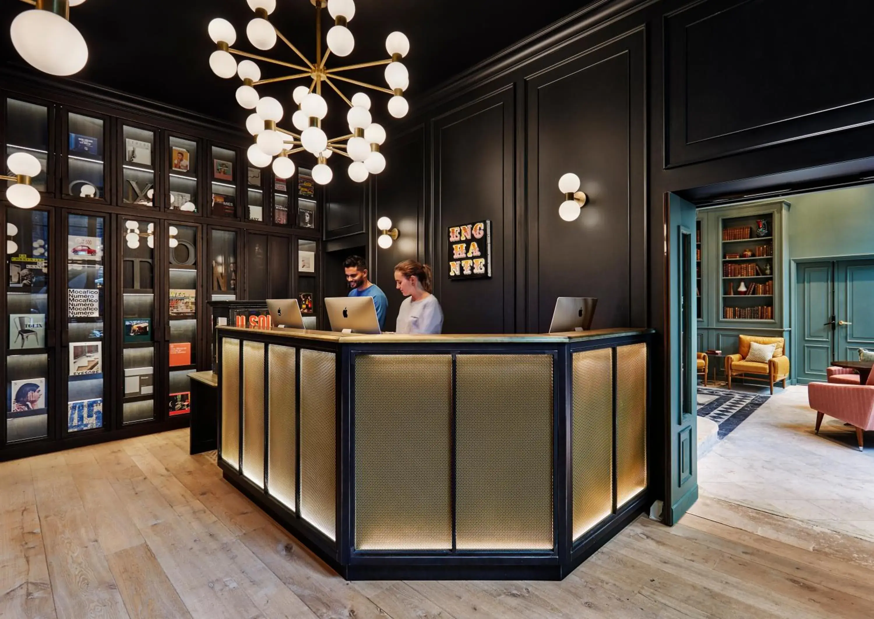 Lobby or reception in The Hoxton, Paris Lobby or reception in The Hoxton, Paris