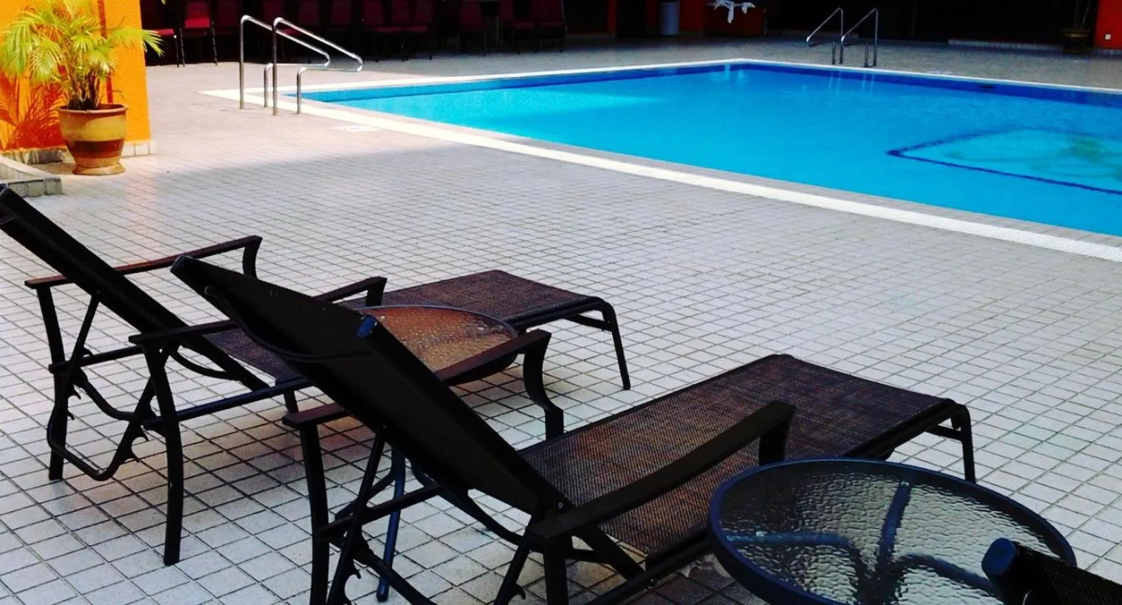 Swimming pool in Hotel Grand Continental Kuantan
