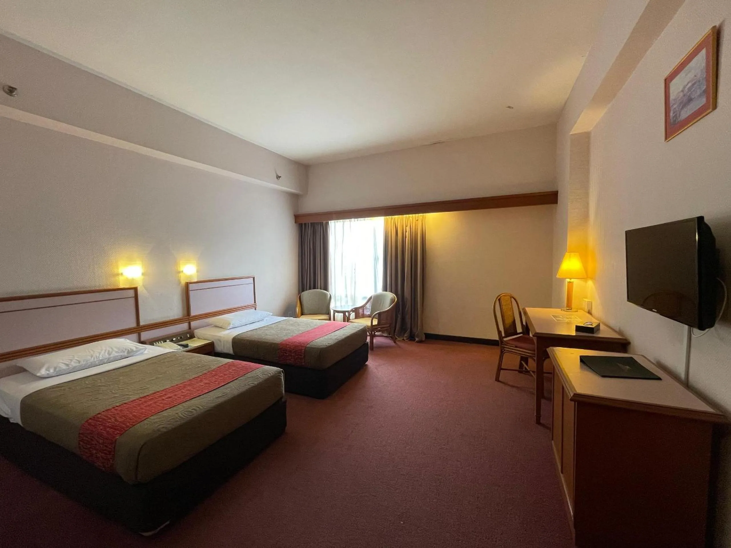 Bed in Hotel Grand Continental Kuantan