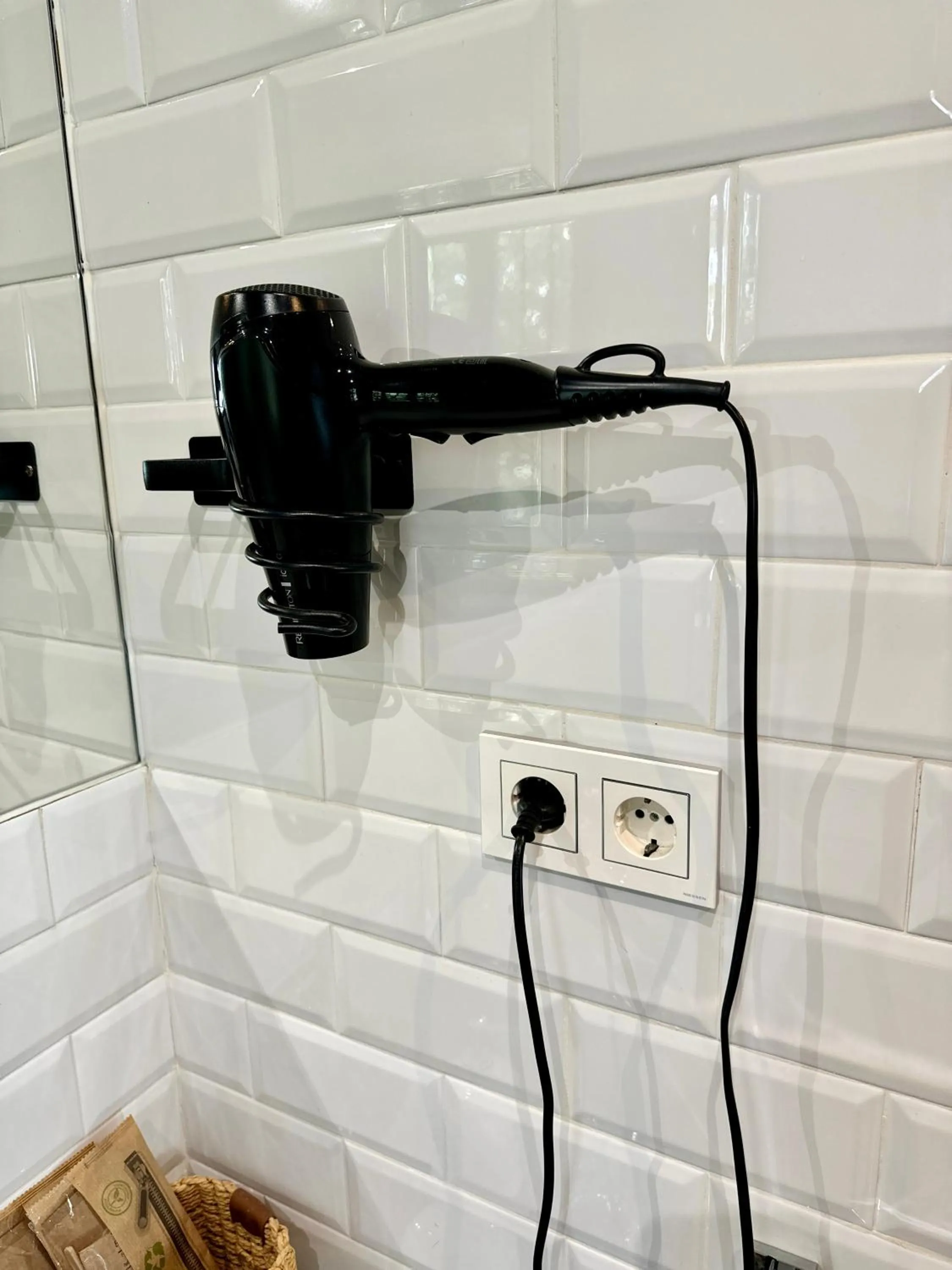 hair dryier in Hotelito Suecia