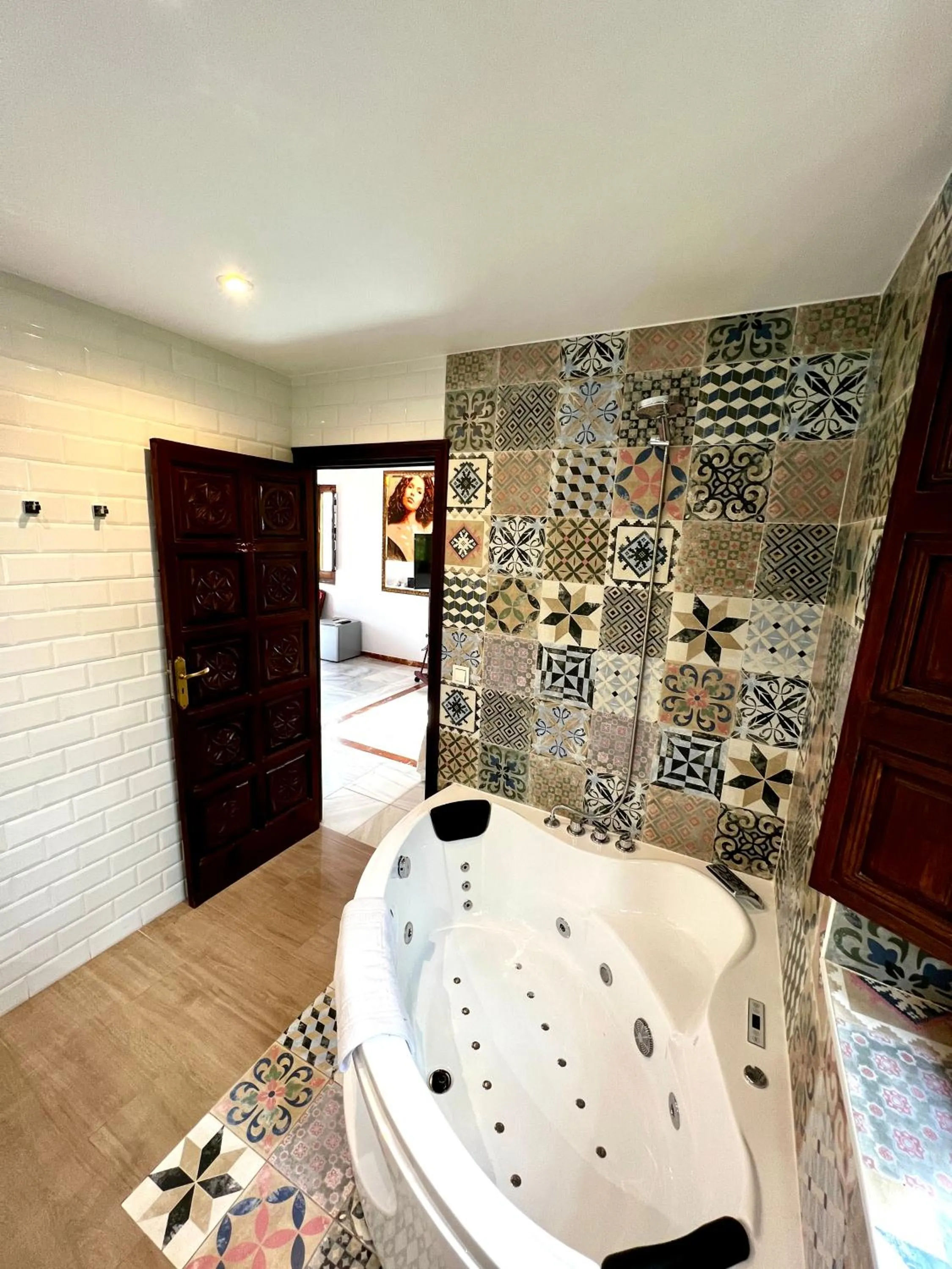 Shower in Hotelito Suecia