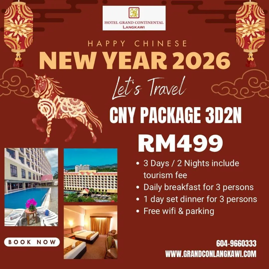 Meals in Hotel Grand Continental Langkawi